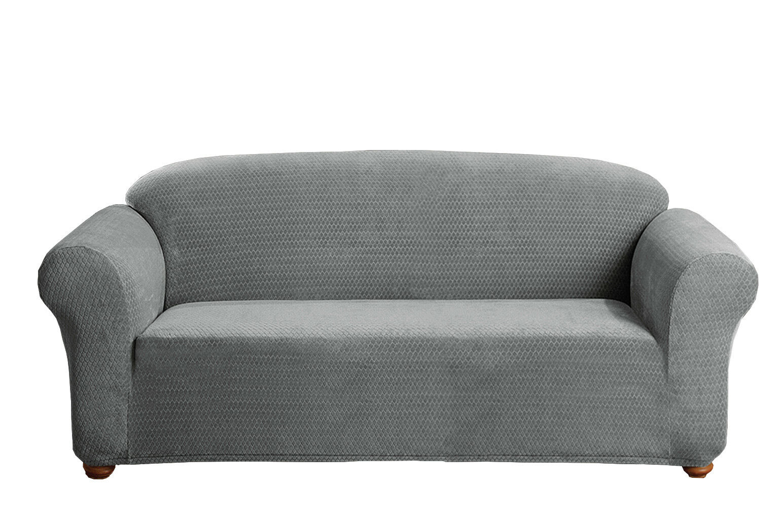 Linen Store Sicily 1 Piece Soft Durable Fabric Furniture Slipcover Sofa - Chair - Picture 25 of 37
