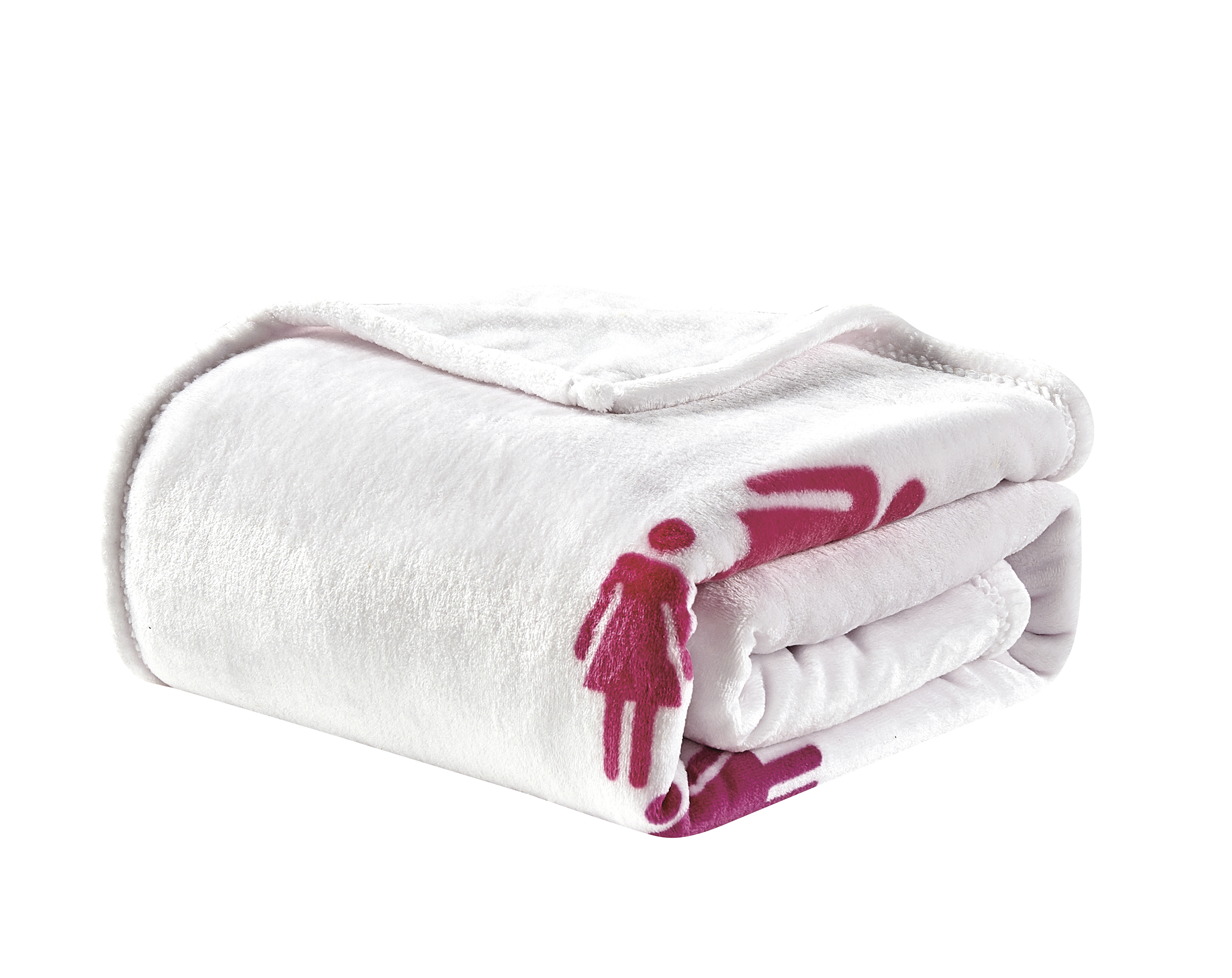 Heart Throw Blanket Soft Plush 50x70 Oversized Sofa Decor - Picture 11 of 12