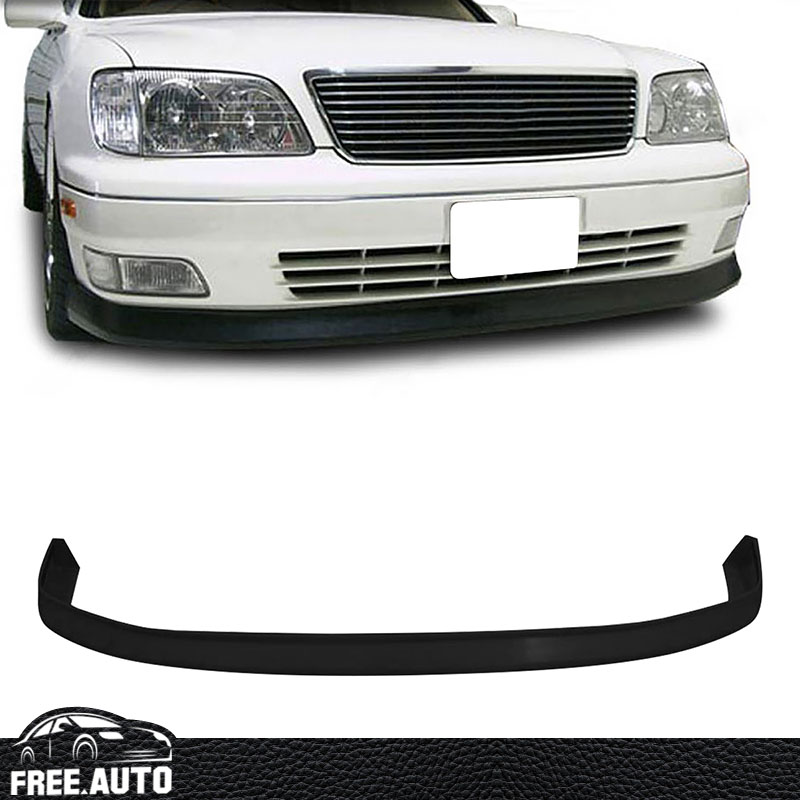Front Bumper Lip For 98-00 Lexus LS400 Sedan VIP Style Chin