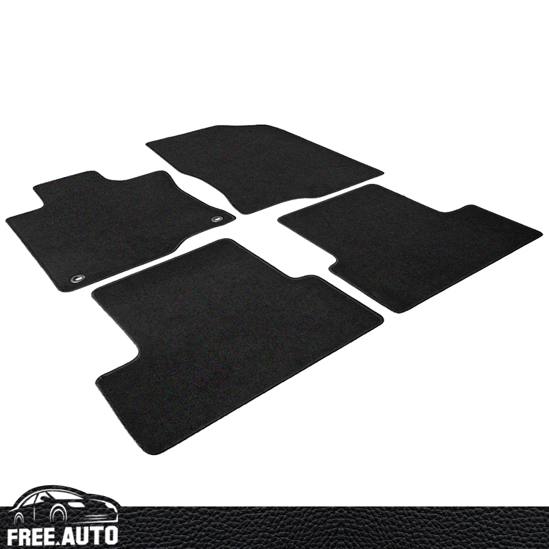 Upgrade Your 2009-2014 Acura TSX With Black Nylon Floor Mats – Full Set Of 4, Non-Slip