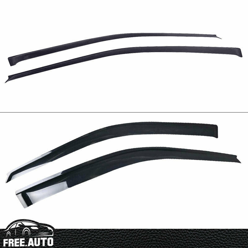Vent Shade Window Visors For Honda Civic 2/3 Door 1996-2000 – Dark Smoke Acrylic 2Pcs