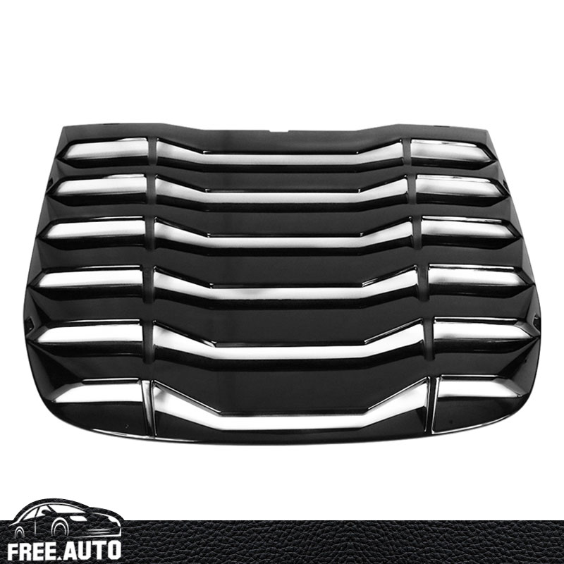 Rear Window Scoop Louver Fits 09-20 Nissan 370Z Coupe IKON Sun