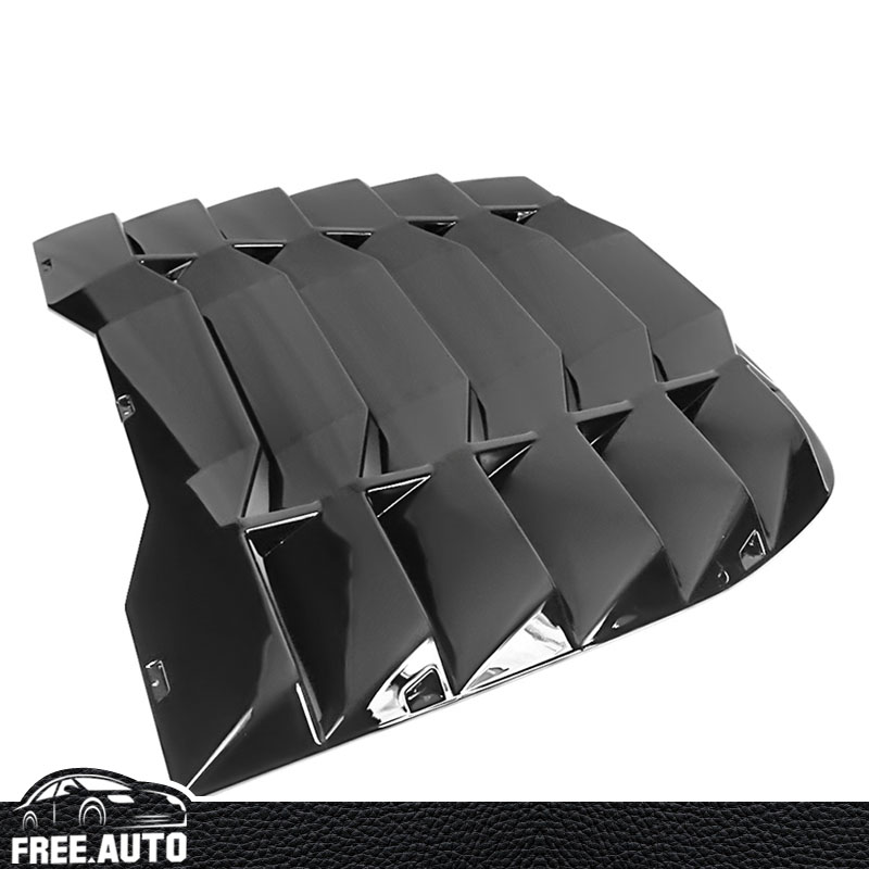Rear Window Scoop Louver Fits 09-20 Nissan 370Z Coupe IKON Sun