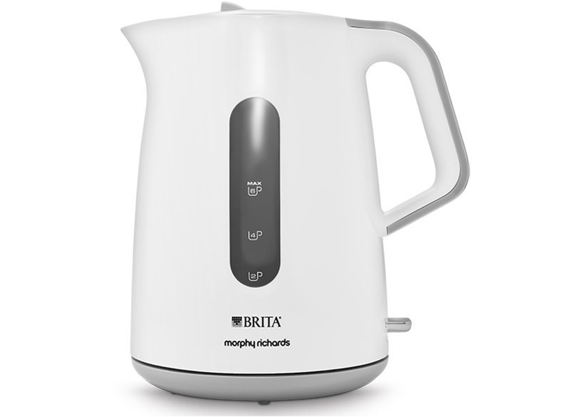 Morphy Richards 120011 3000WWhite Brita Filter Electric Kettle White
