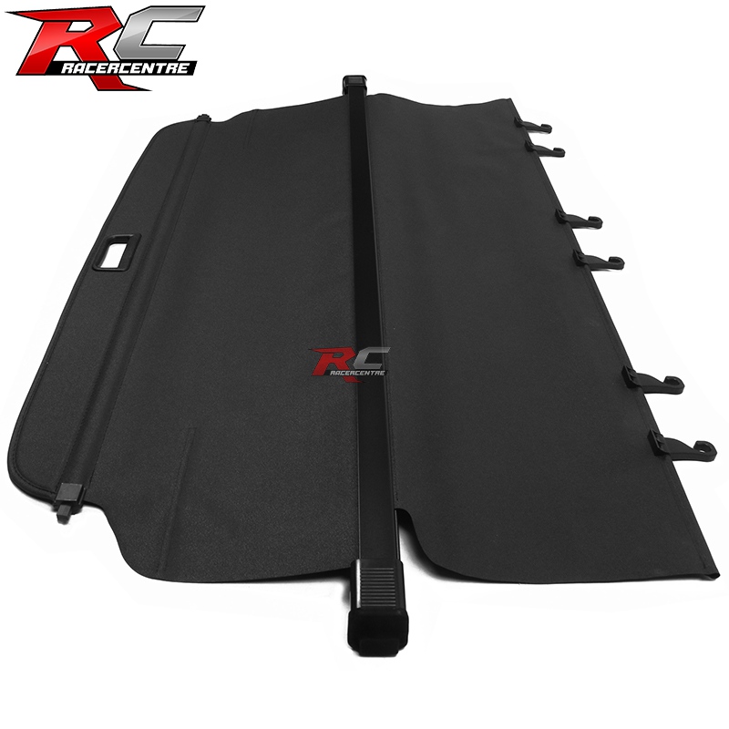 FREEMOTOR802 Retractable Rear Cargo Cover For 2002-2006 Honda CR-V - Black, Vinyl, Easy Install