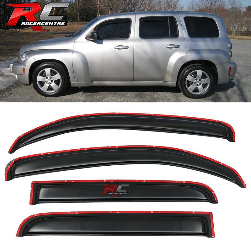 AVS 06-11 Chevy HHR Ventvisor Outside Mount Window Deflectors 4pc Smoke