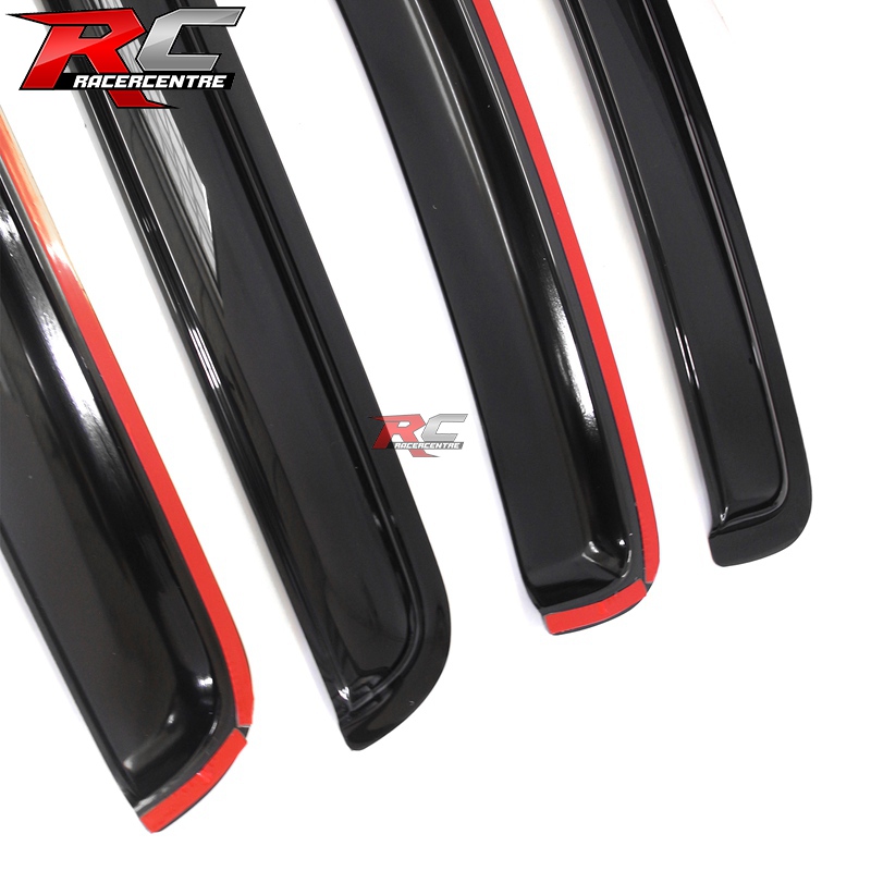 Fits 99-04 Jeep Grand Cherokee WJ Acrylic Tape on Window Visors