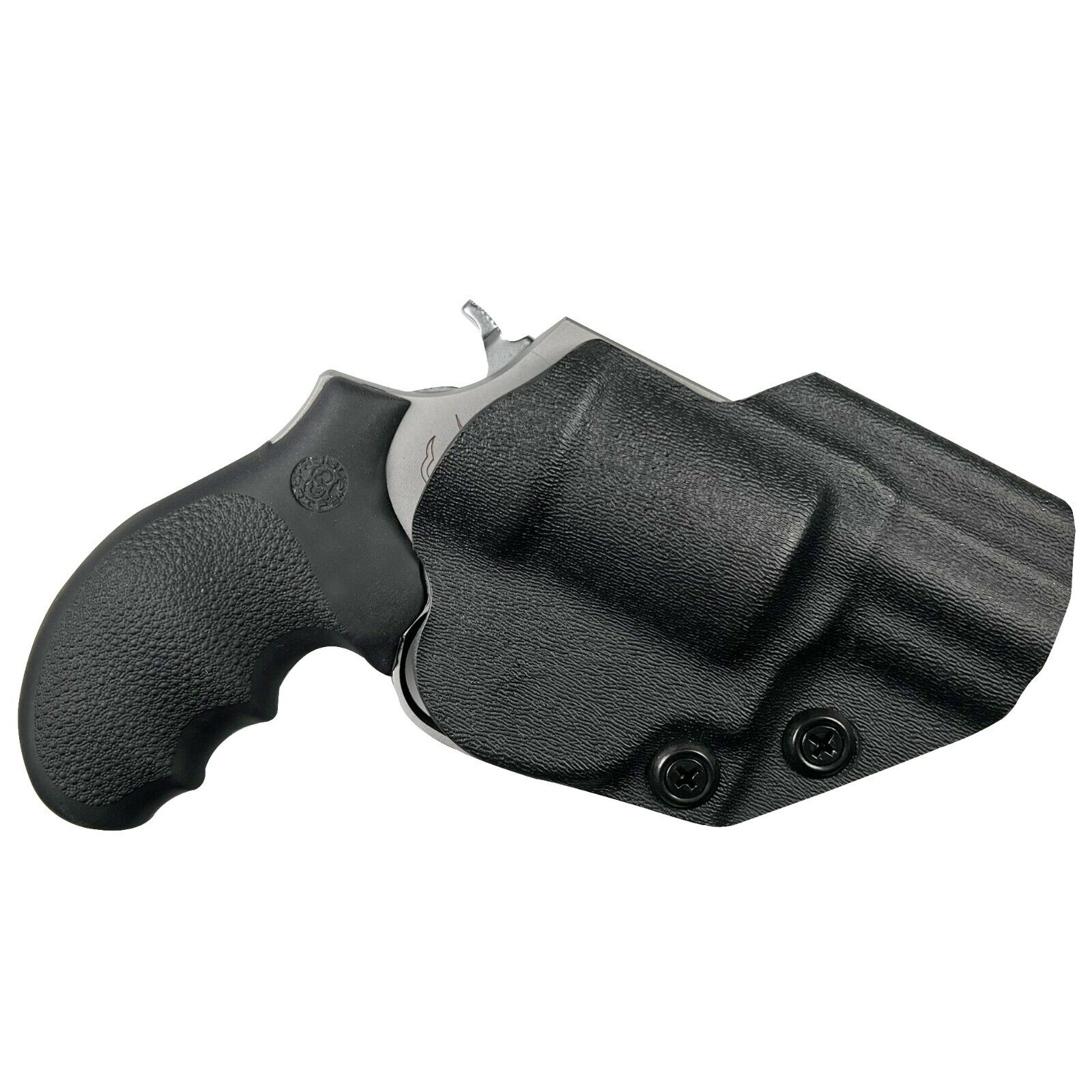 Right-Hand OWB Leather Belt Holster For Taurus Revolvers (856, 605, 905, 82) - 3 Slot Thumb Break - View #2