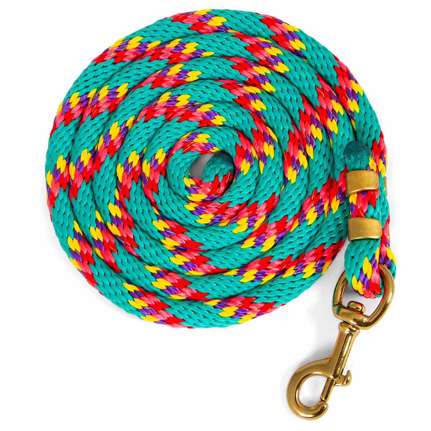Nylon Lead Rope with Bolt Snap, 5/8" x 8'