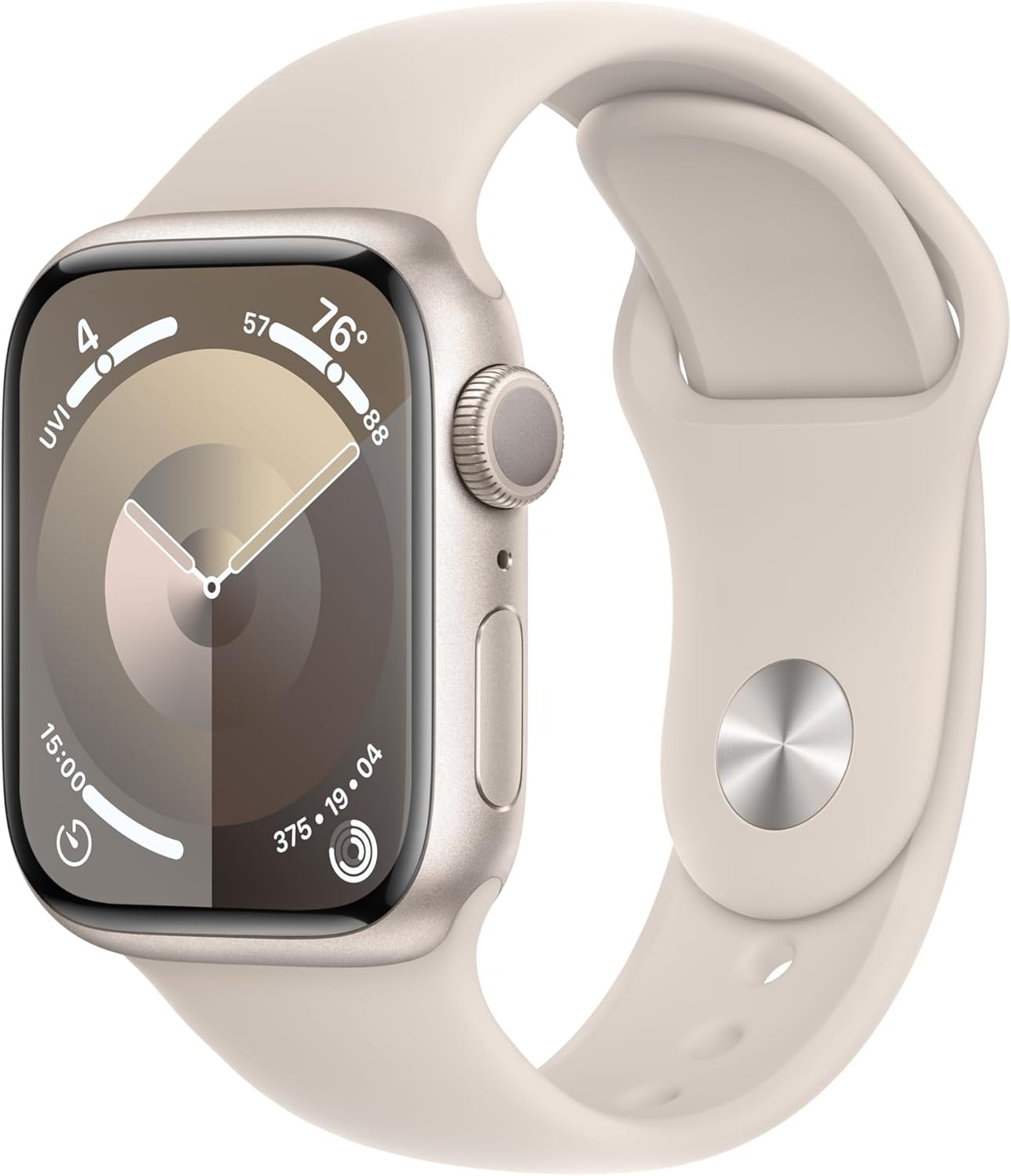 Apple Watch S 7 41mm GPS LTE Starlight Case Starlight Band MKH83LL 