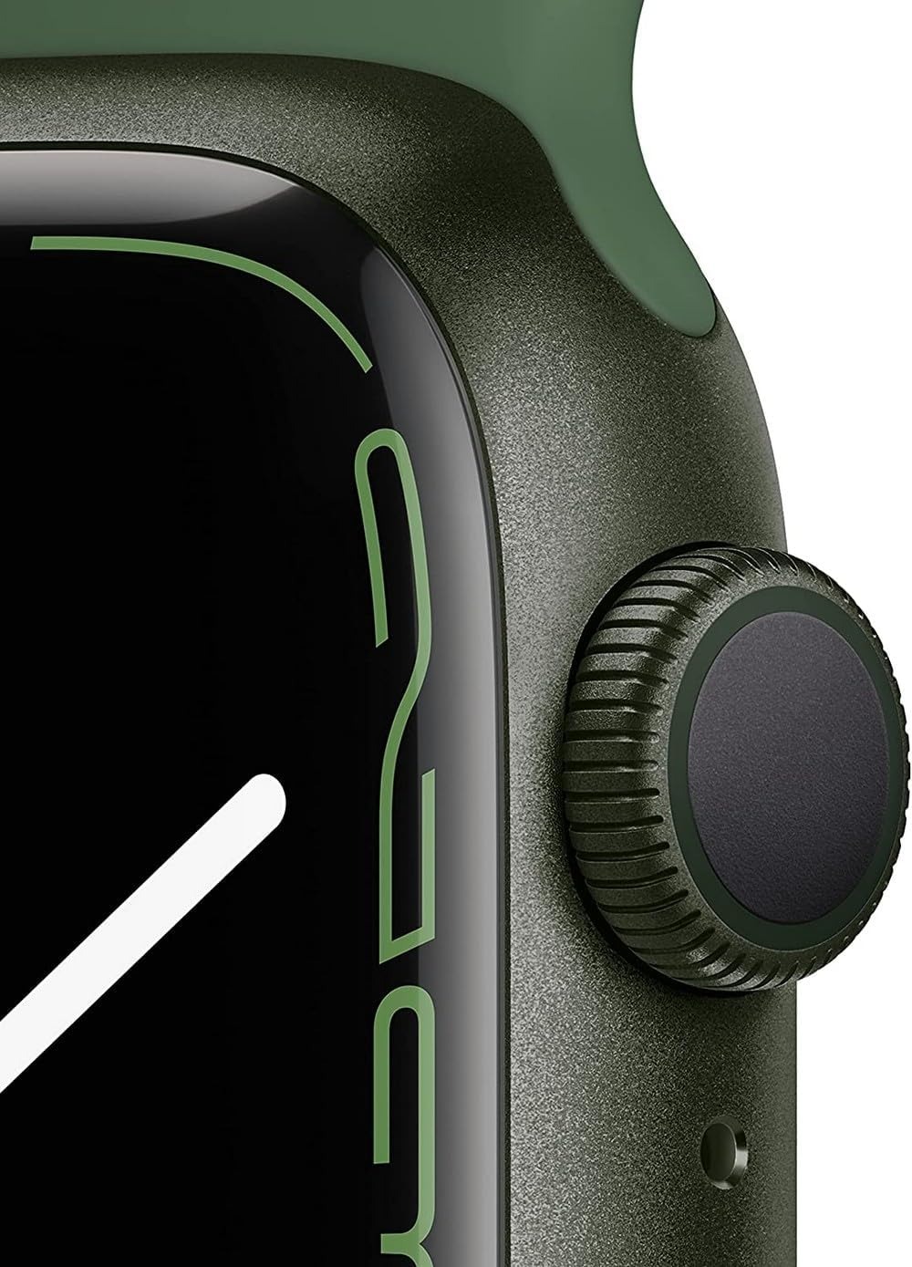 Apple Watch Series 7 41 mm GPS/LTE Estuche Verde Banda Trébol MKH93LL/A Bueno - Imagen 3 de 5