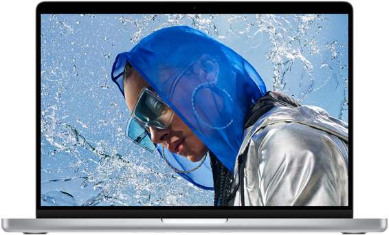 Apple 14" MacBook Pro M1 Pro 512GB SSD 2021 Silver MKGR3LL/A Good - Picture 5 of 5
