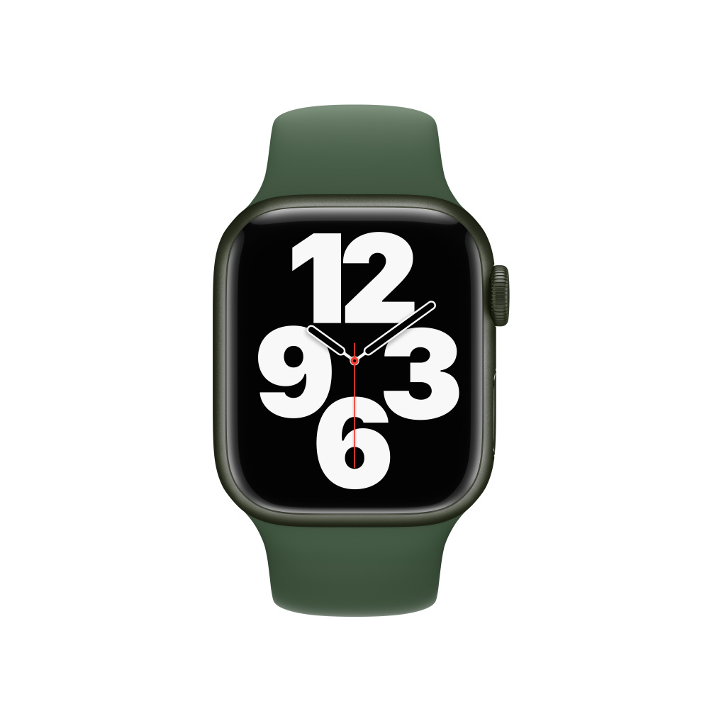 Apple Watch Series 7 41 mm GPS/LTE Estuche Verde Banda Trébol MKH93LL/A Bueno - Imagen 1 de 5
