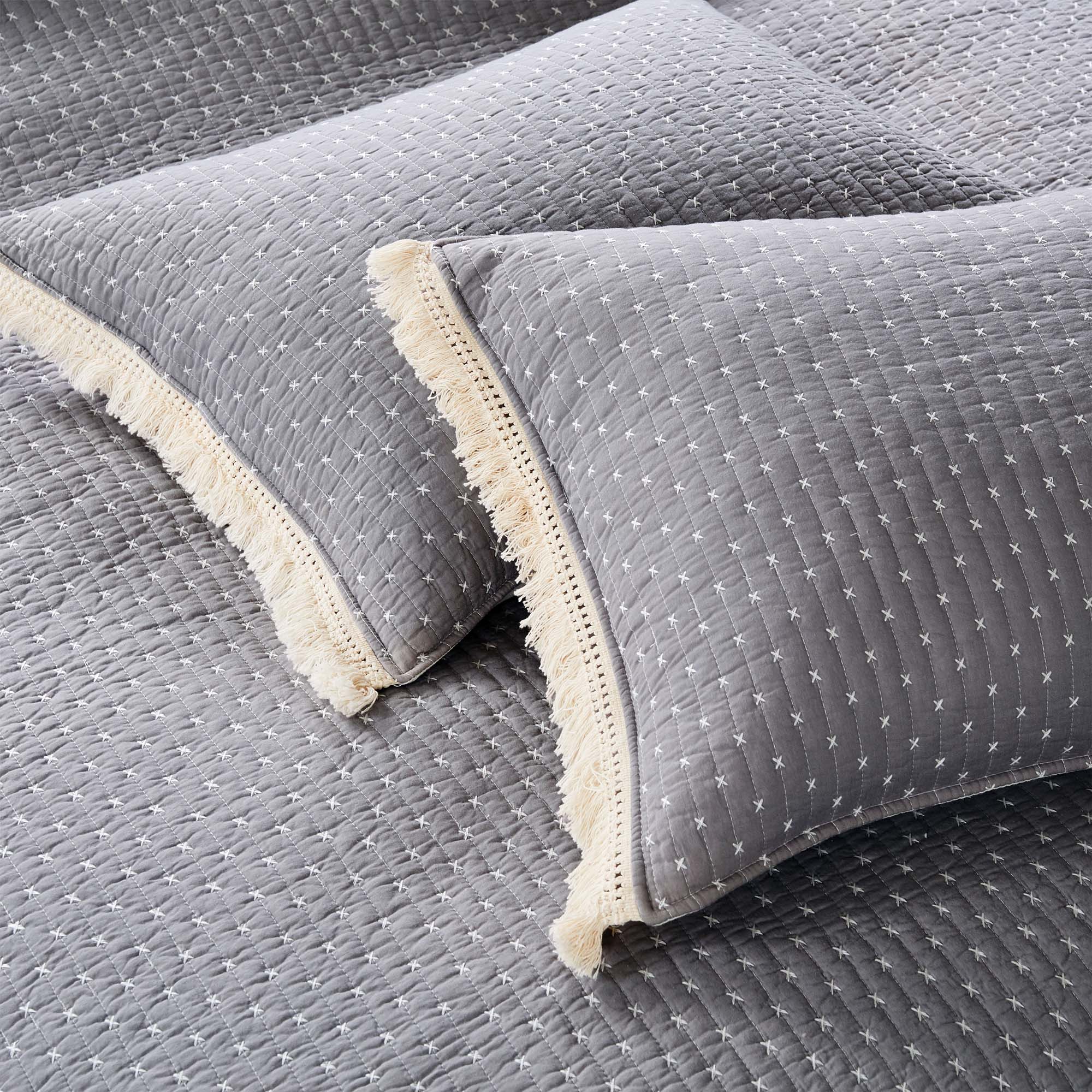 Cross Stitch Standard Sham - Levtex Home - Picture 33 of 49