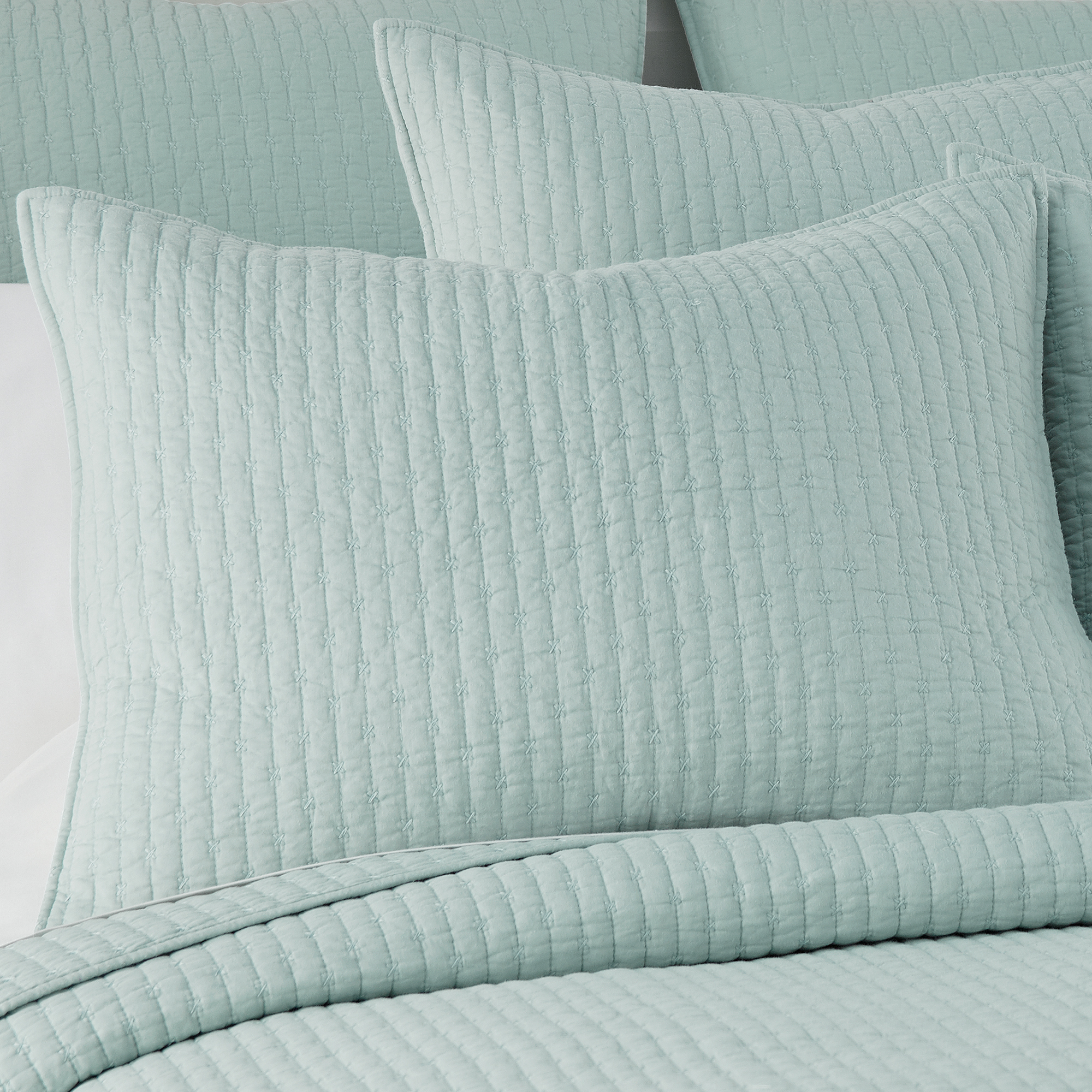 Cross Stitch Standard Sham - Levtex Home - Picture 6 of 49