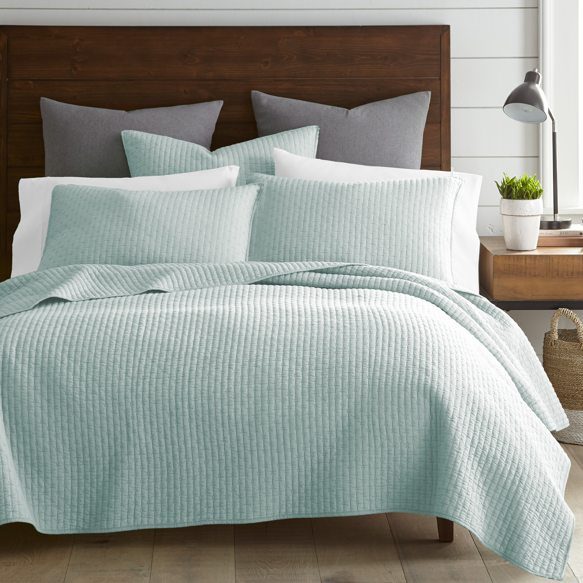 Cross Stitch Standard Sham - Levtex Home - Picture 7 of 49
