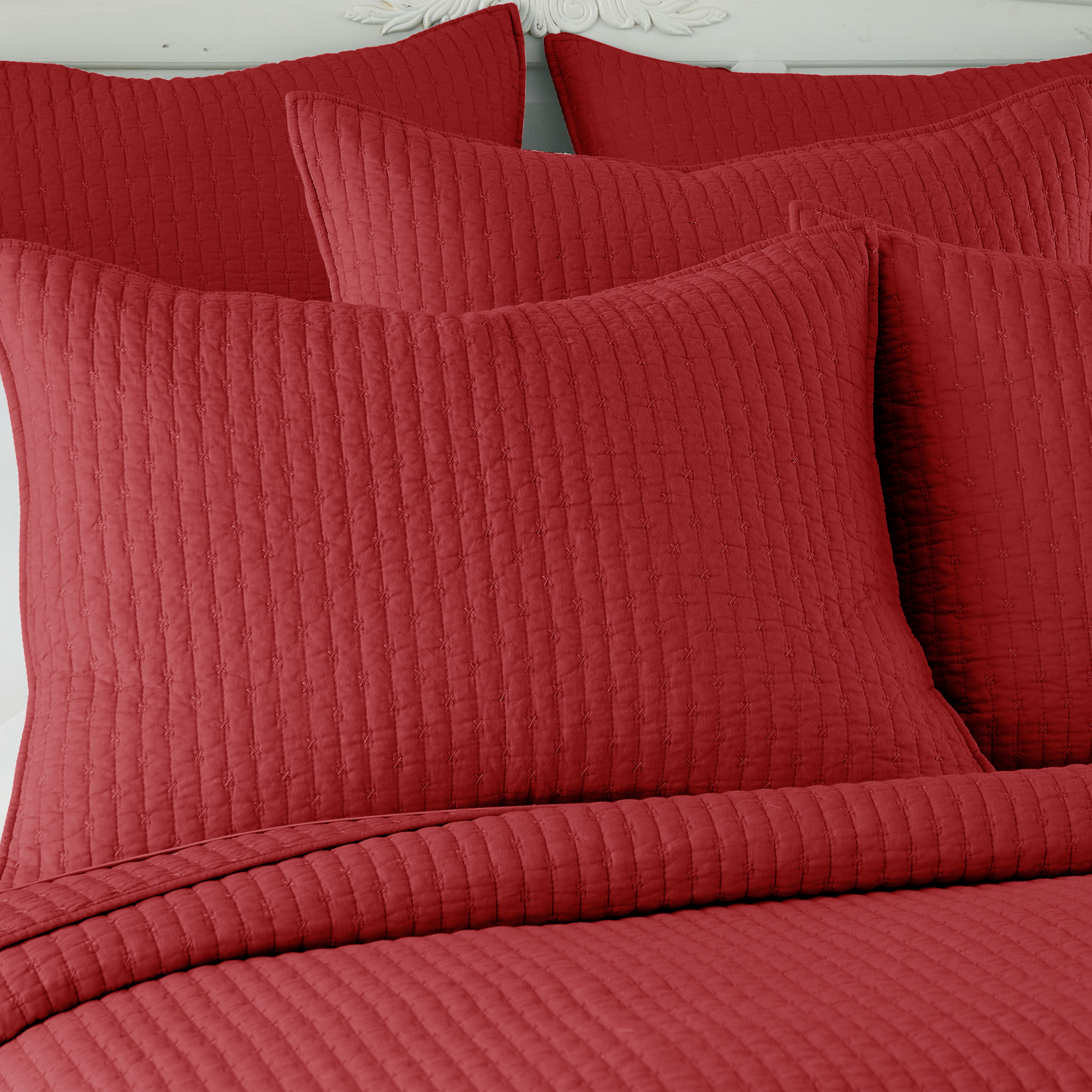 Cross Stitch Standard Sham - Levtex Home - Picture 42 of 49