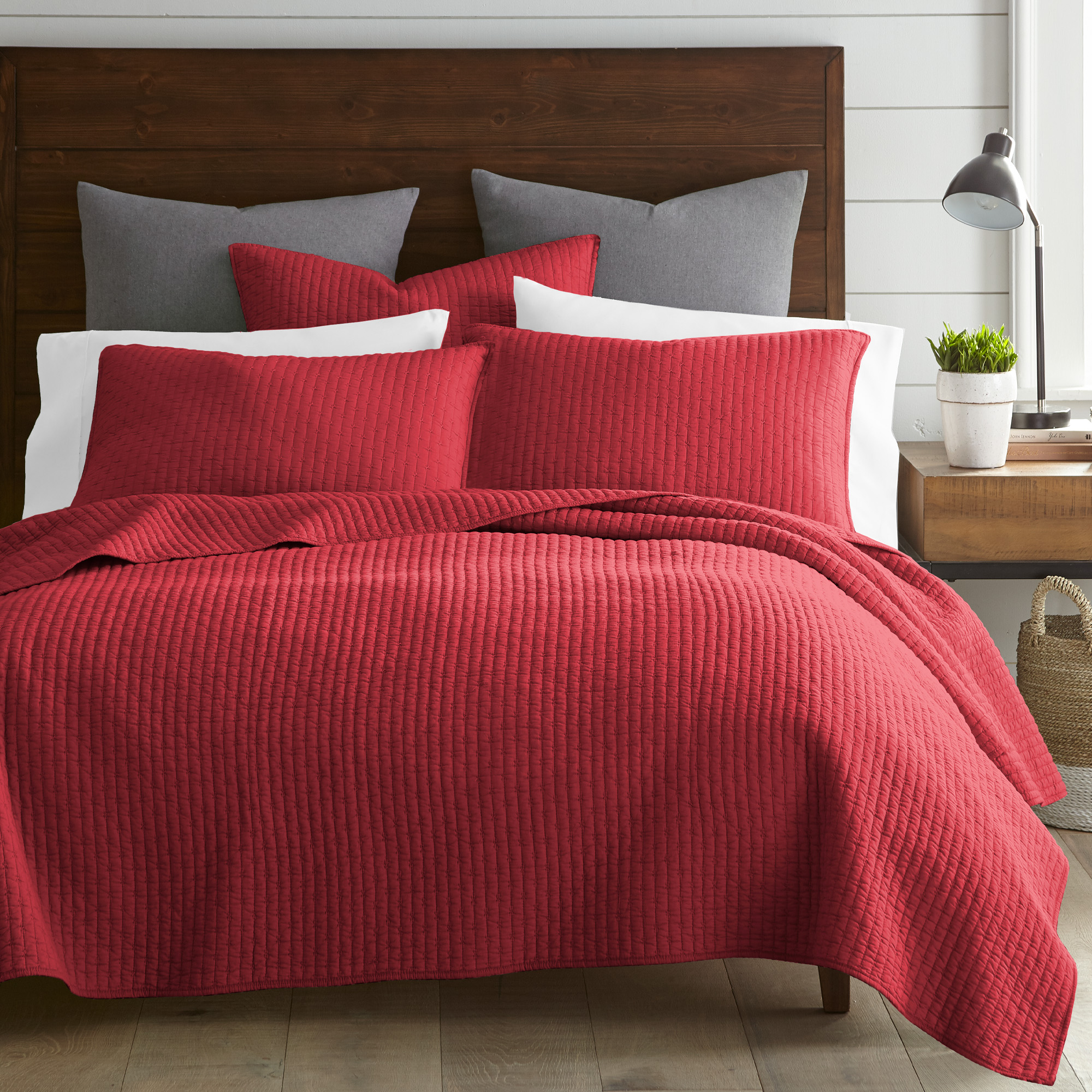 Cross Stitch Standard Sham - Levtex Home - Picture 43 of 49