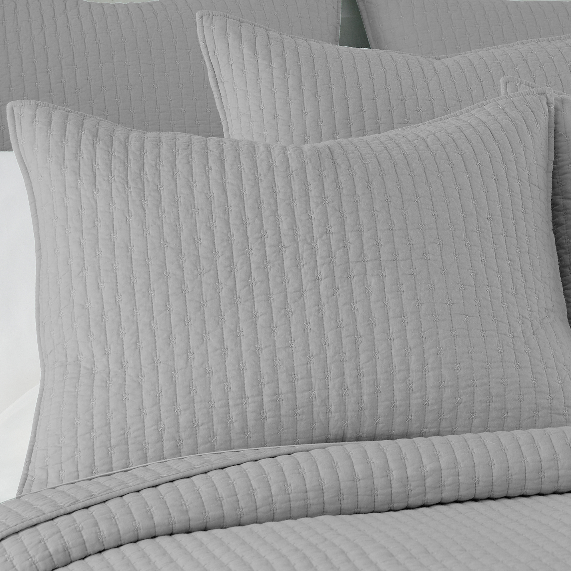Cross Stitch Standard Sham - Levtex Home - Picture 30 of 49