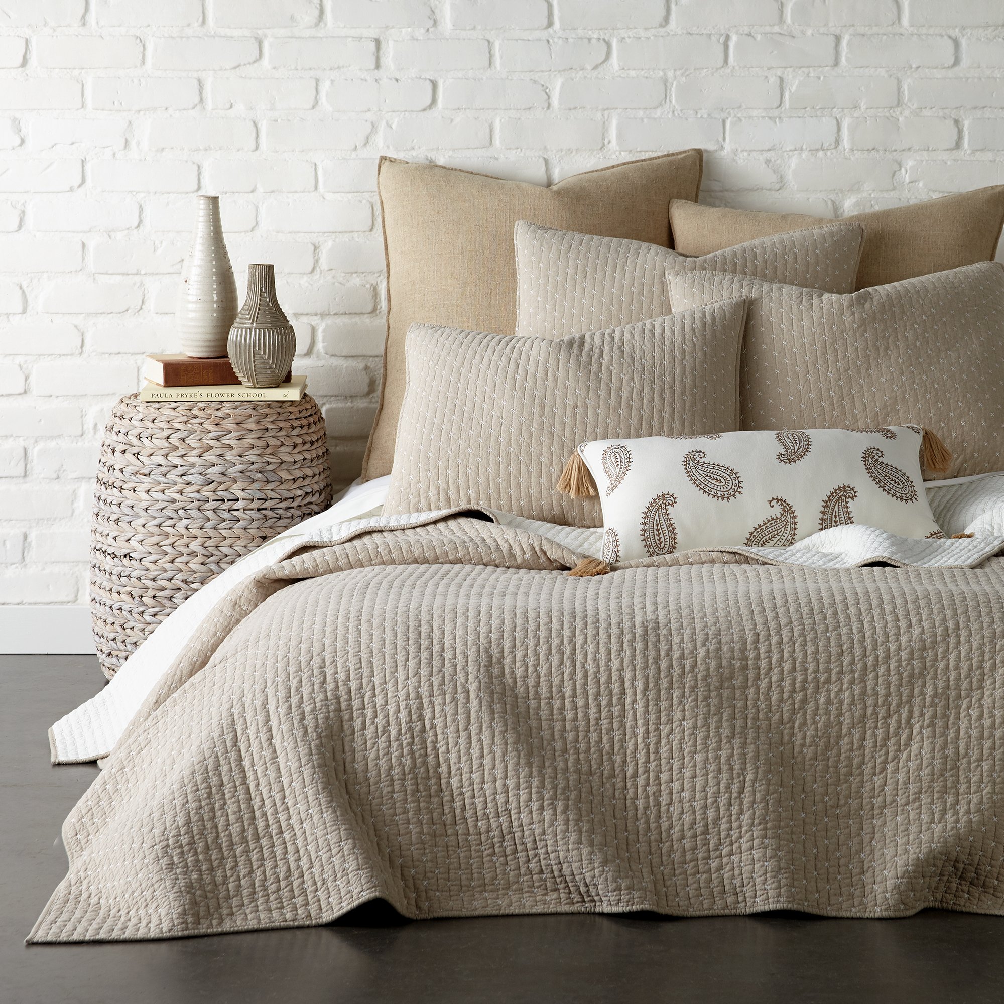 Cross Stitch Standard Sham - Levtex Home - Picture 49 of 49