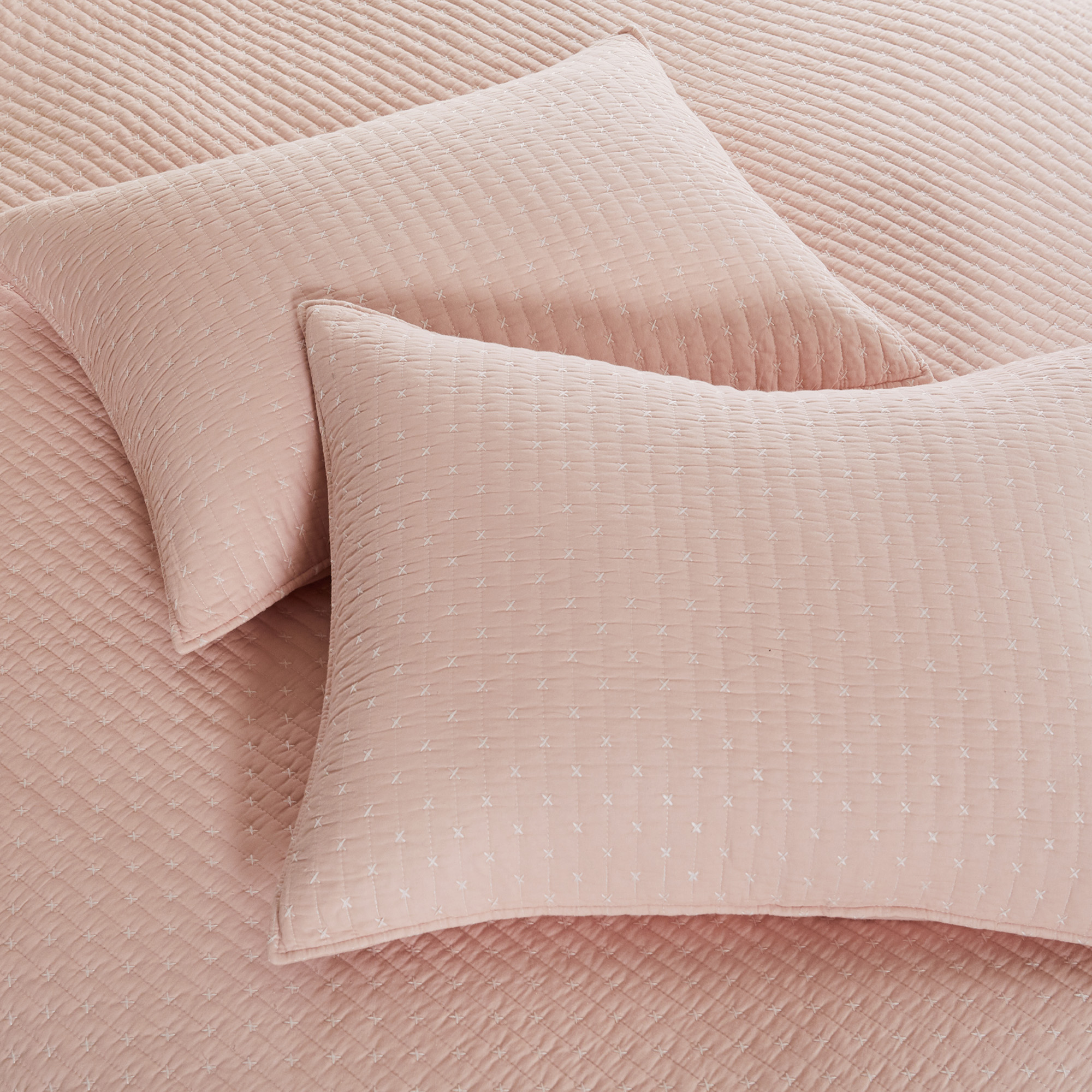 Cross Stitch Standard Sham - Levtex Home - Picture 9 of 49