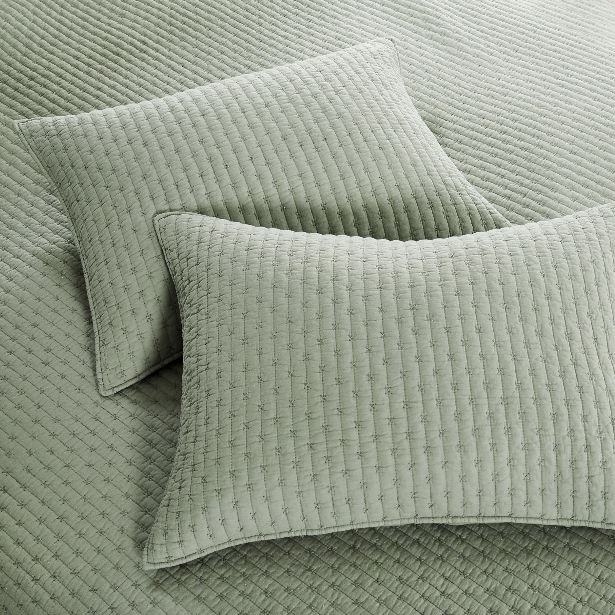 Cross Stitch Standard Sham - Levtex Home - Picture 45 of 49