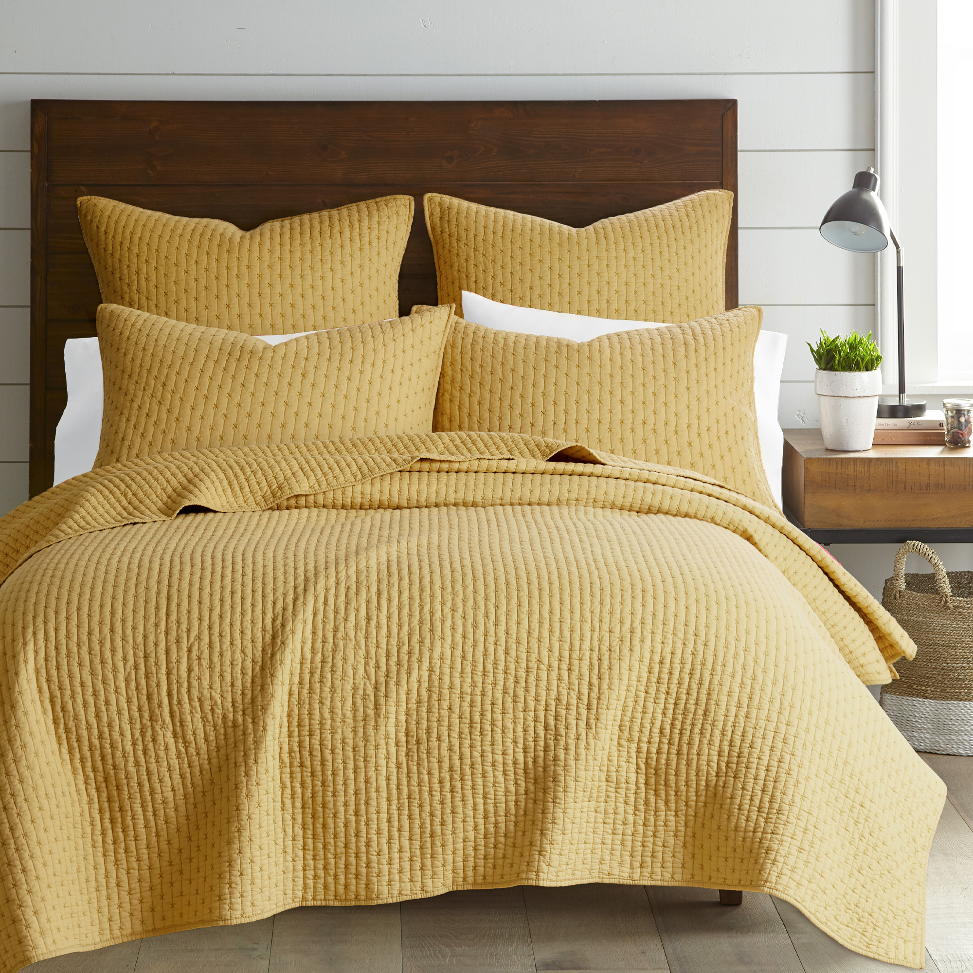 Cross Stitch Standard Sham - Levtex Home - Picture 40 of 49