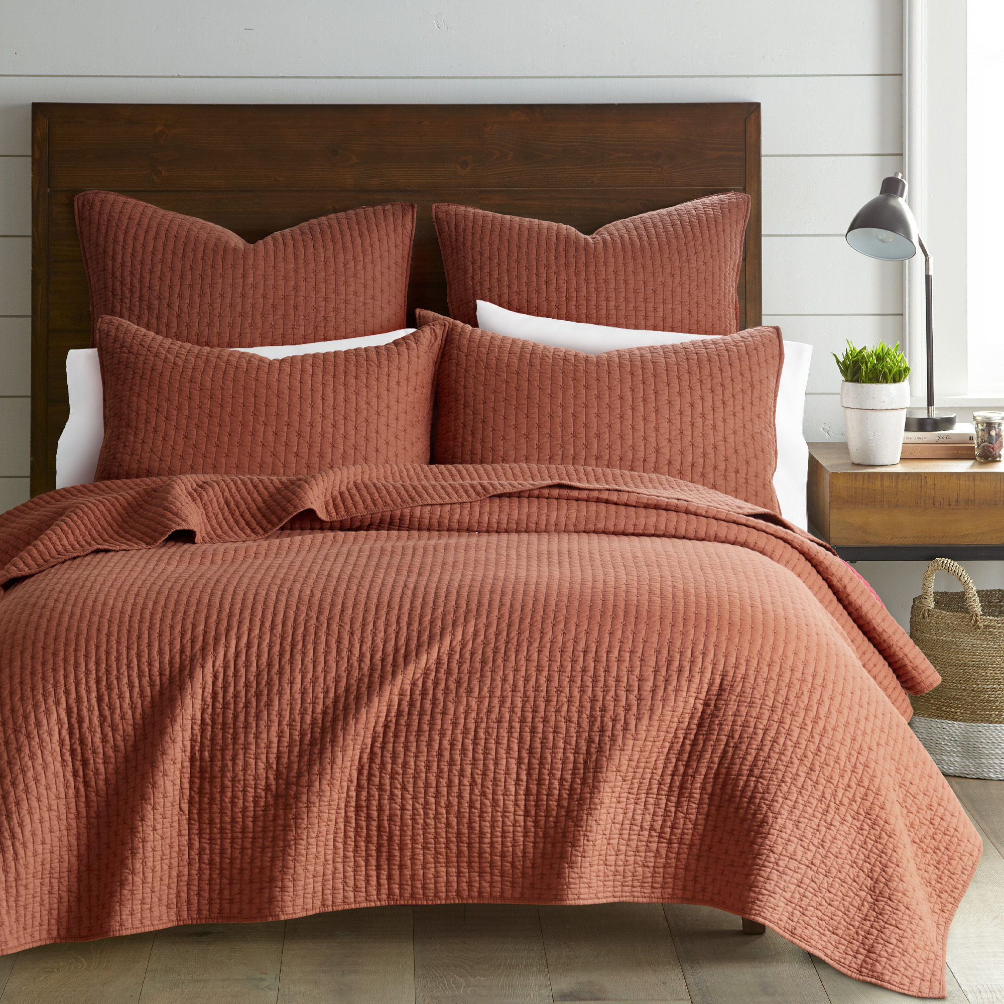 Cross Stitch Standard Sham - Levtex Home - Picture 4 of 49