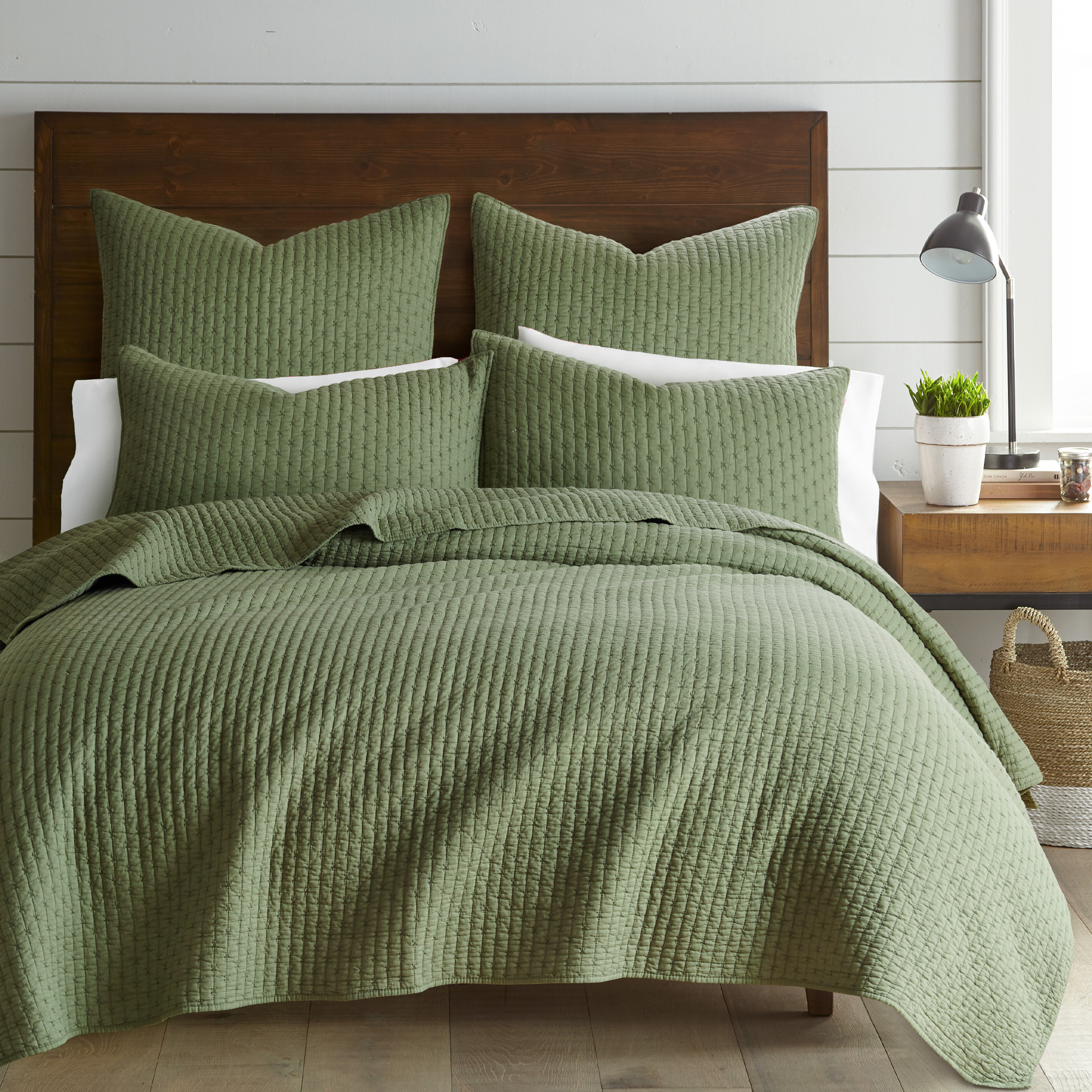 Cross Stitch Standard Sham - Levtex Home - Picture 28 of 49
