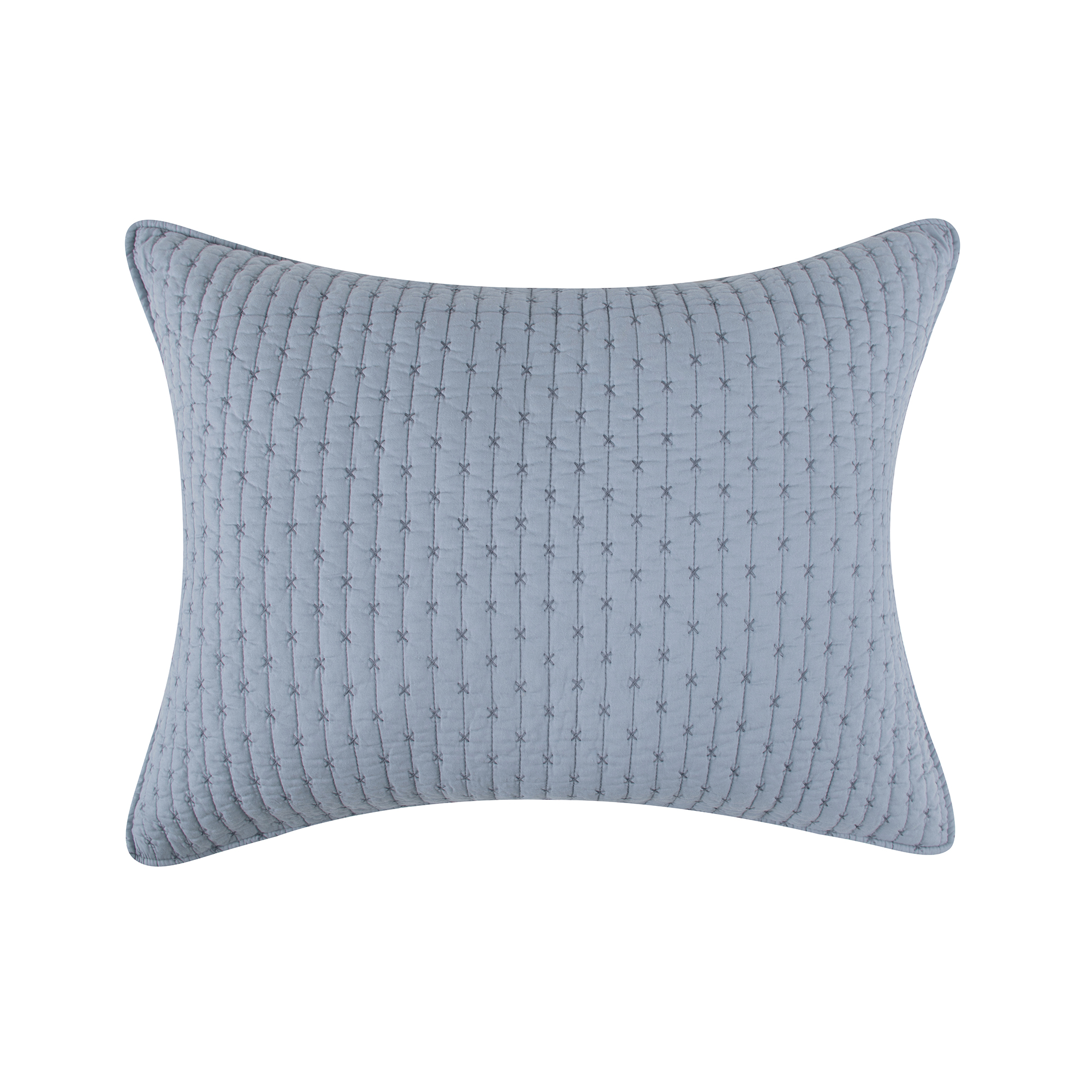 Cross Stitch Standard Sham - Levtex Home - Picture 14 of 49