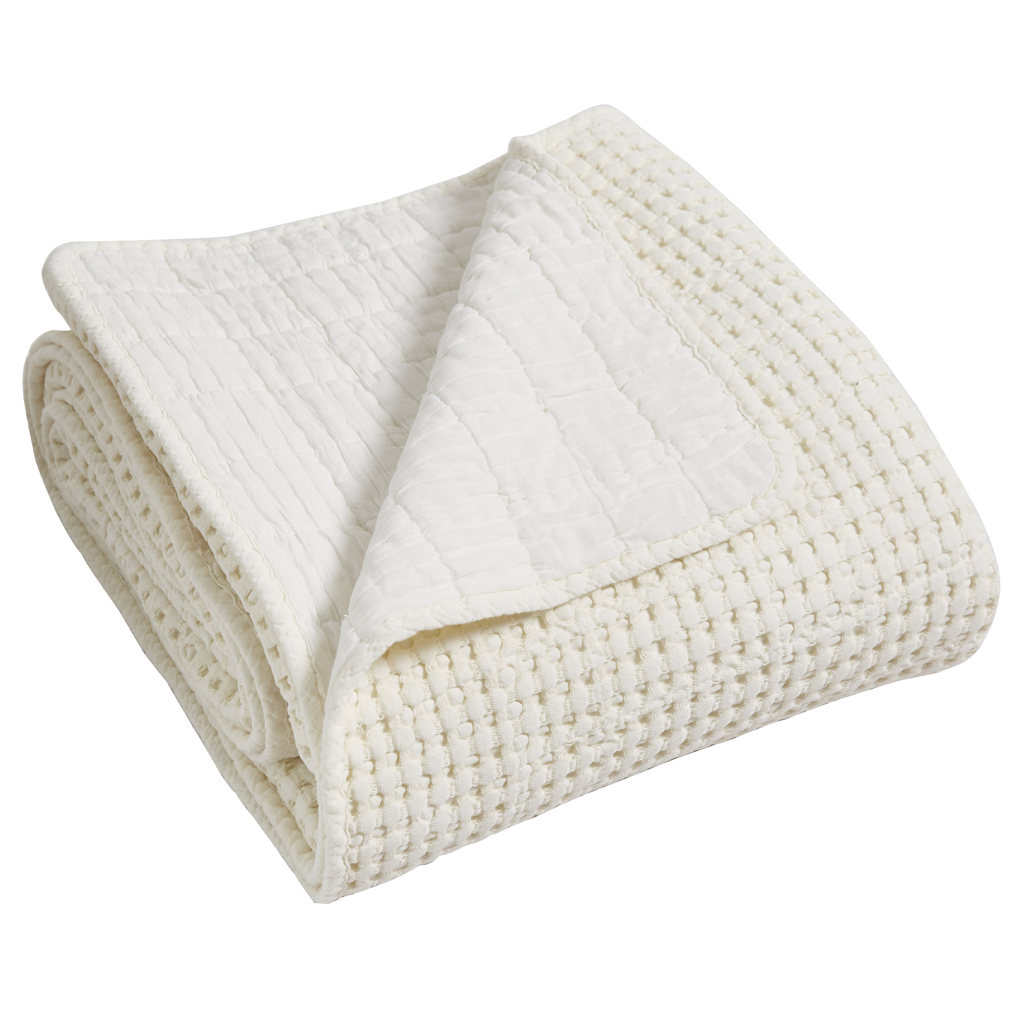 Mills Waffle Bedspread and Pillow Sham Set - Levtex Home - Picture 33 of 54