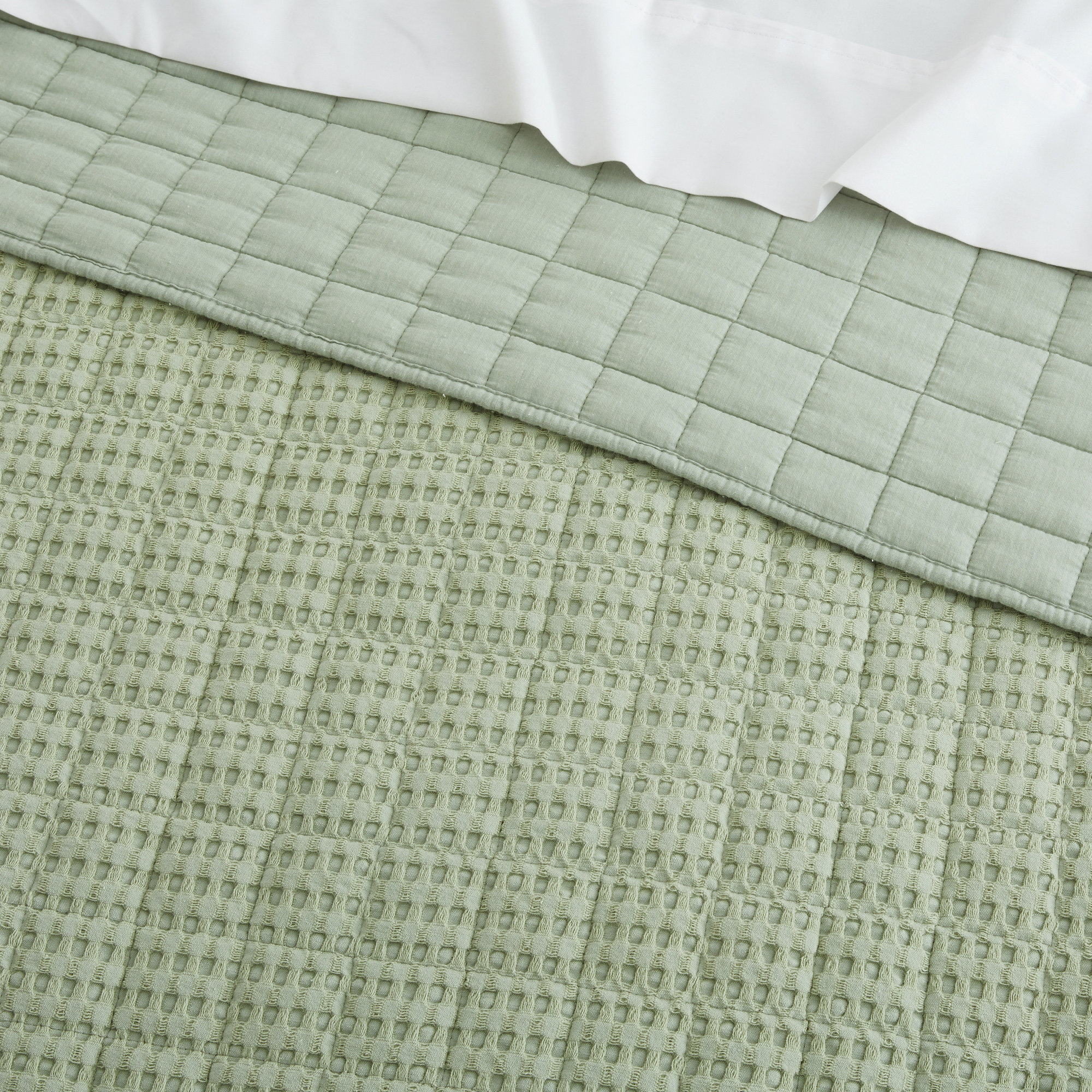 Mills Waffle Bedspread and Pillow Sham Set - Levtex Home - Picture 38 of 54