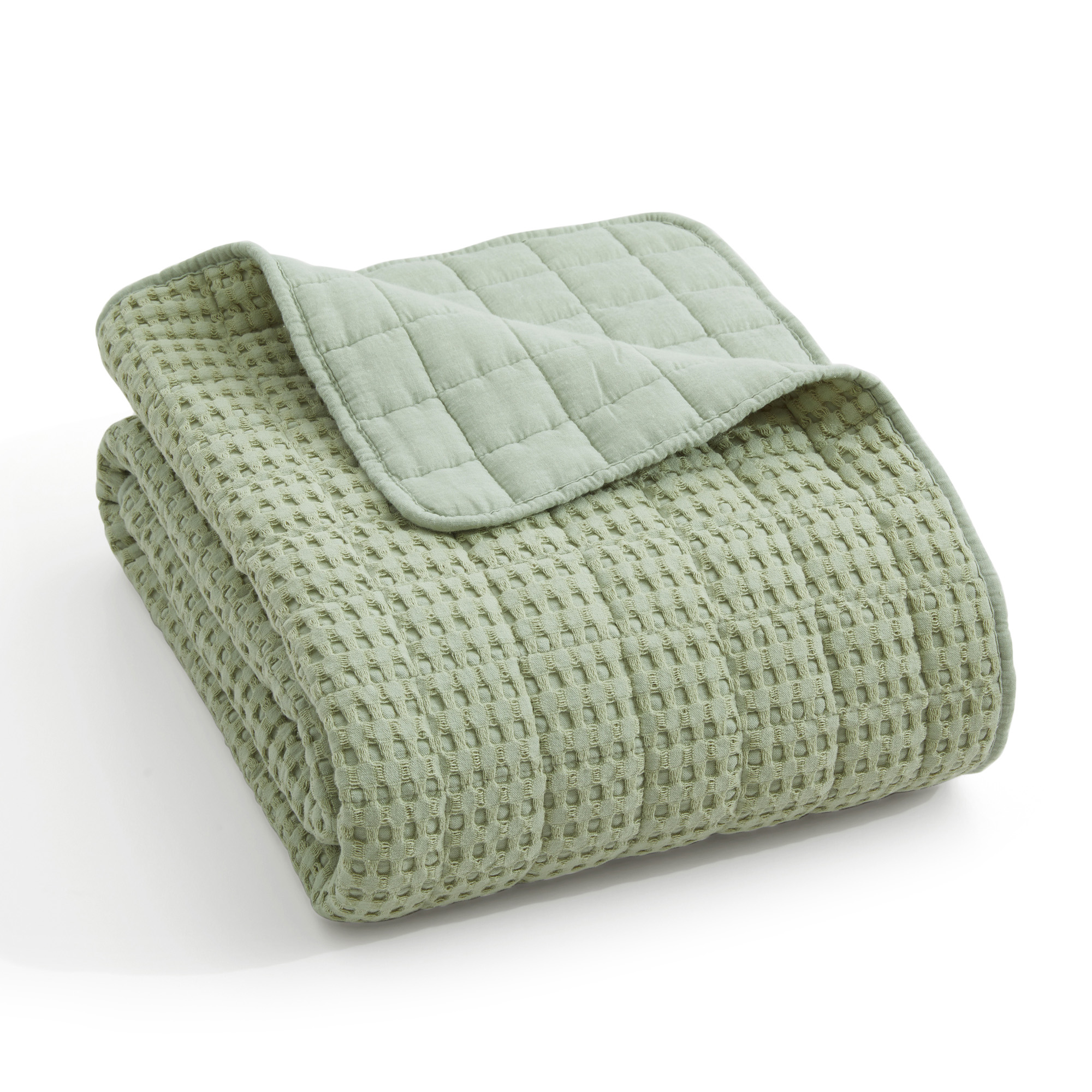 Mills Waffle Bedspread and Pillow Sham Set - Levtex Home - Picture 39 of 54
