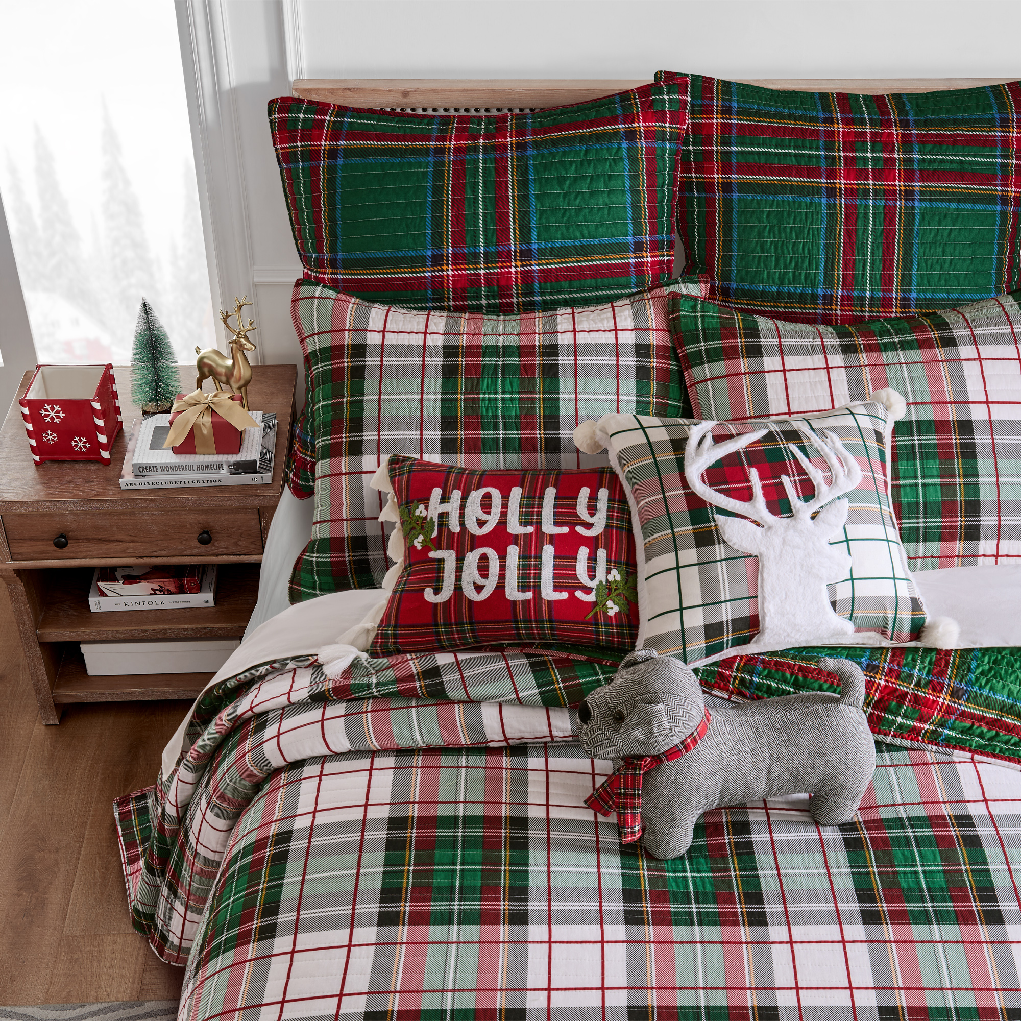 Spencer Plaid Bedspread - Levtex Home - Picture 10 of 12