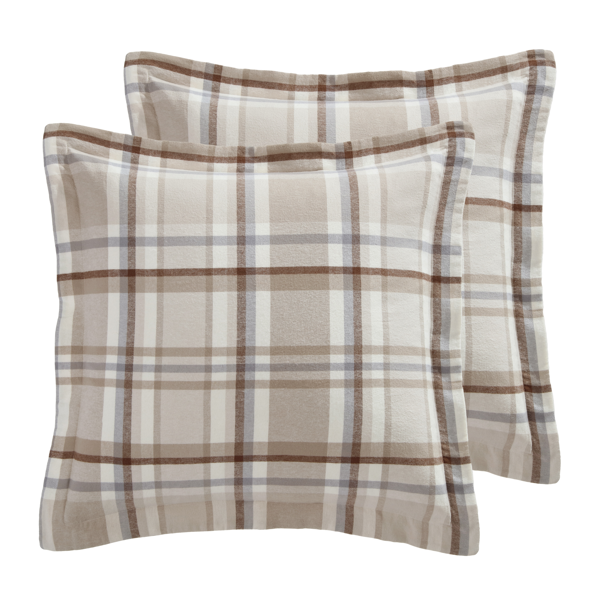 Spencer Plaid Woven Euro Sham Set of 2 - Levtex Home - Picture 5 of 8