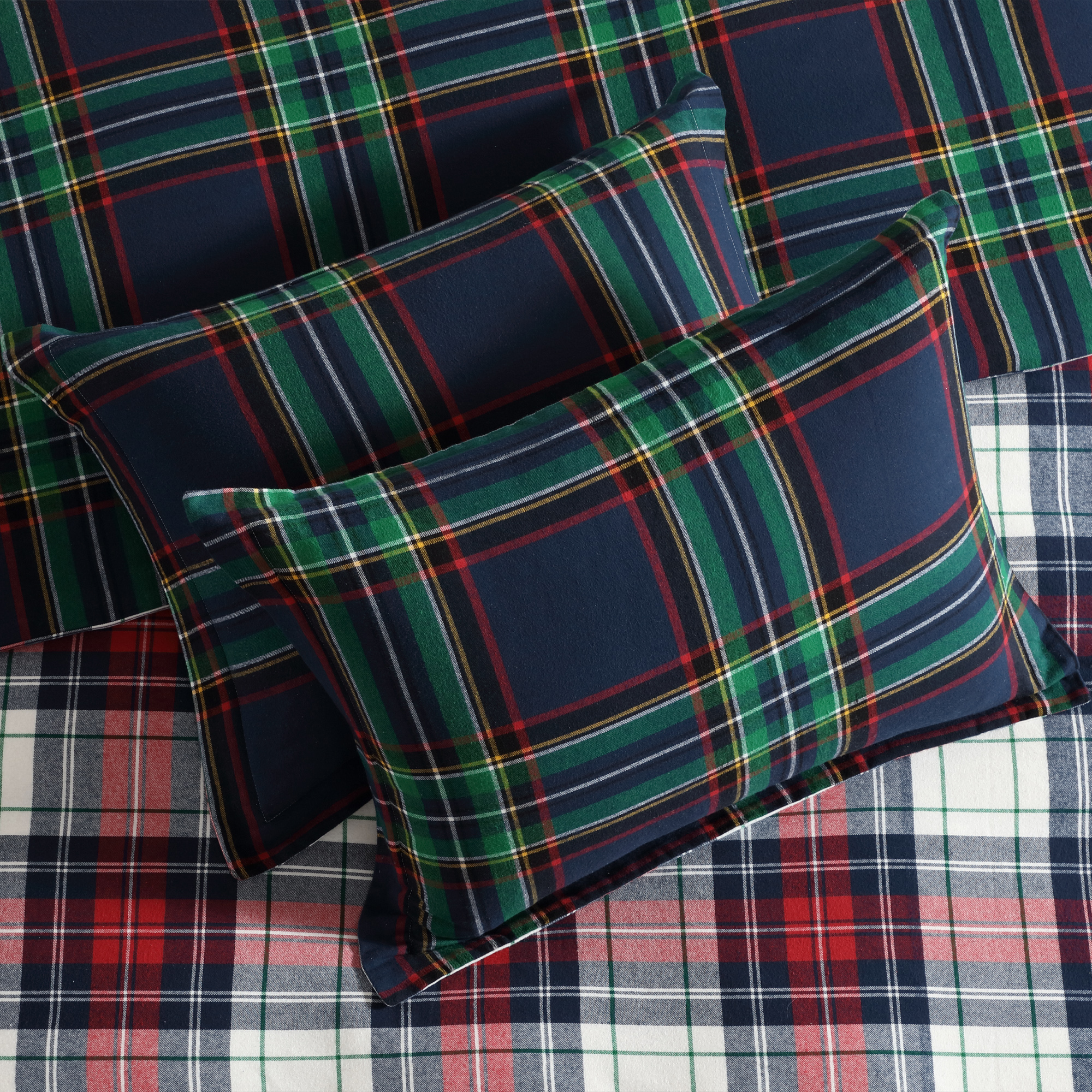 Spencer Plaid Flannel Comforter Set - Levtex Home - Picture 26 of 27