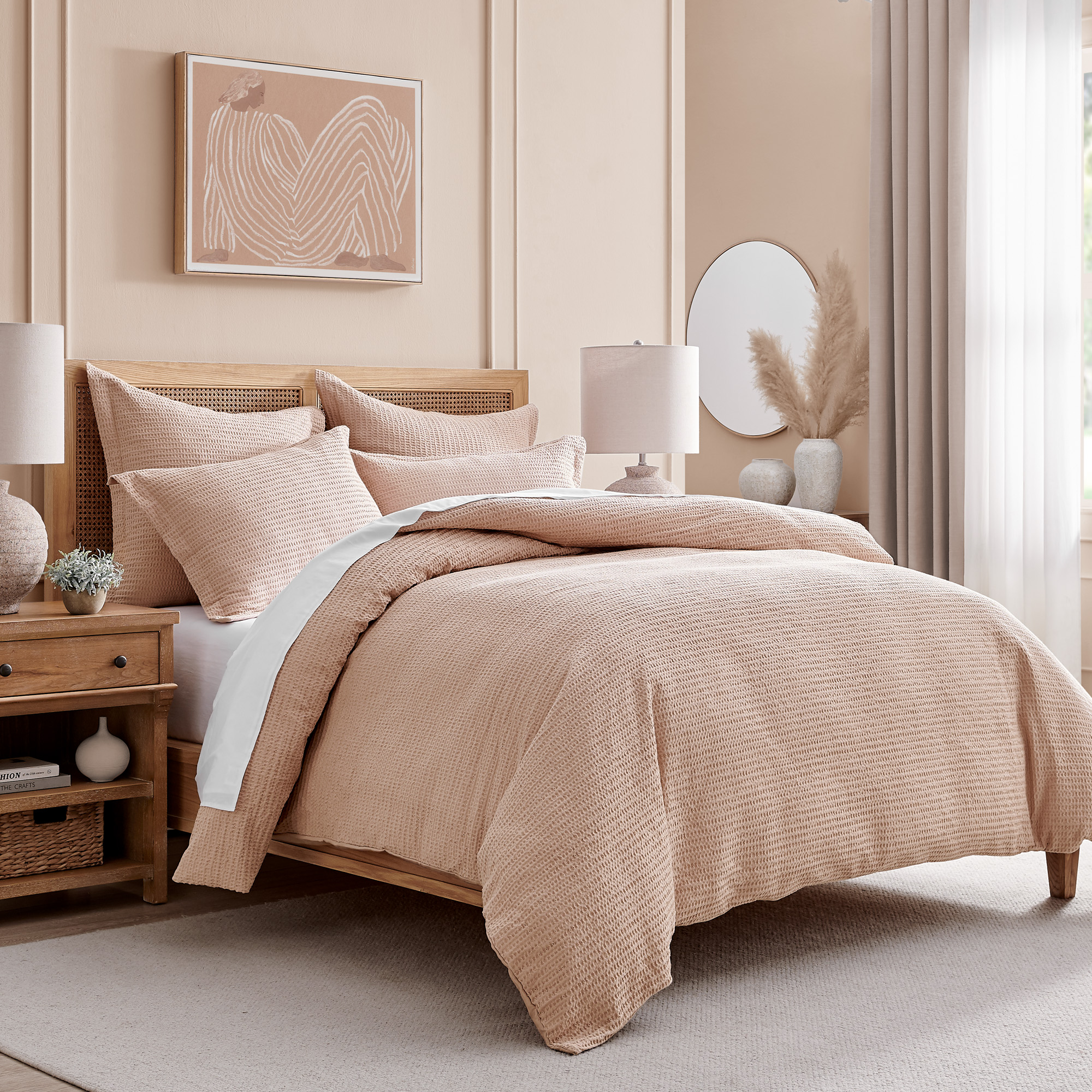 Cloud Waffle Duvet Set - Levtex Home - Picture 9 of 96