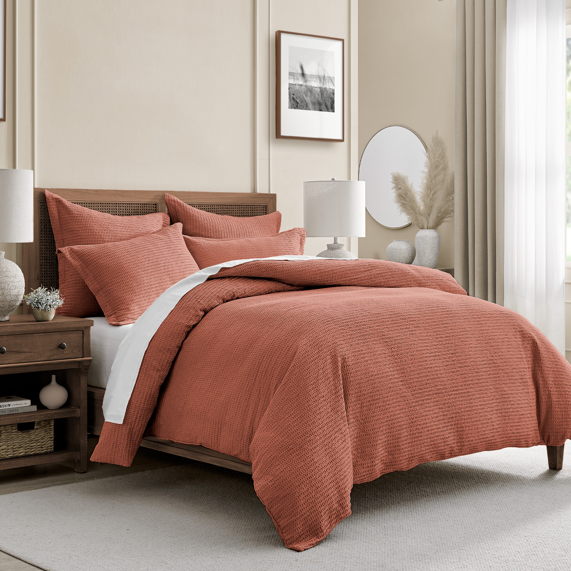 Cloud Waffle Duvet Set - Levtex Home - Picture 3 of 96