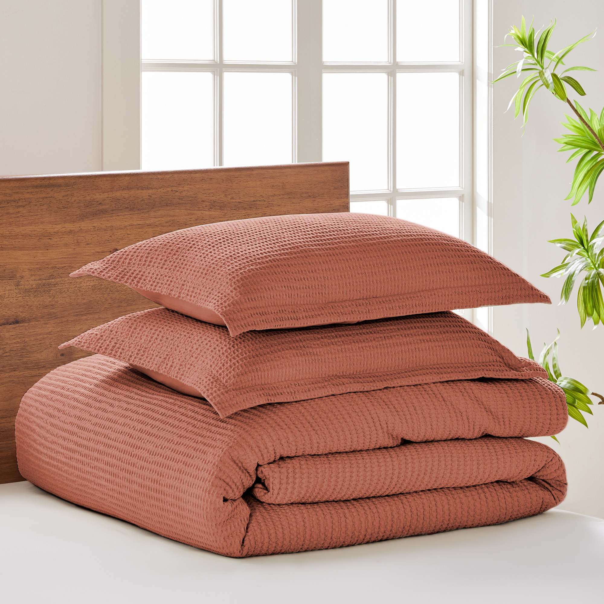 Cloud Waffle Duvet Set - Levtex Home - Picture 4 of 96
