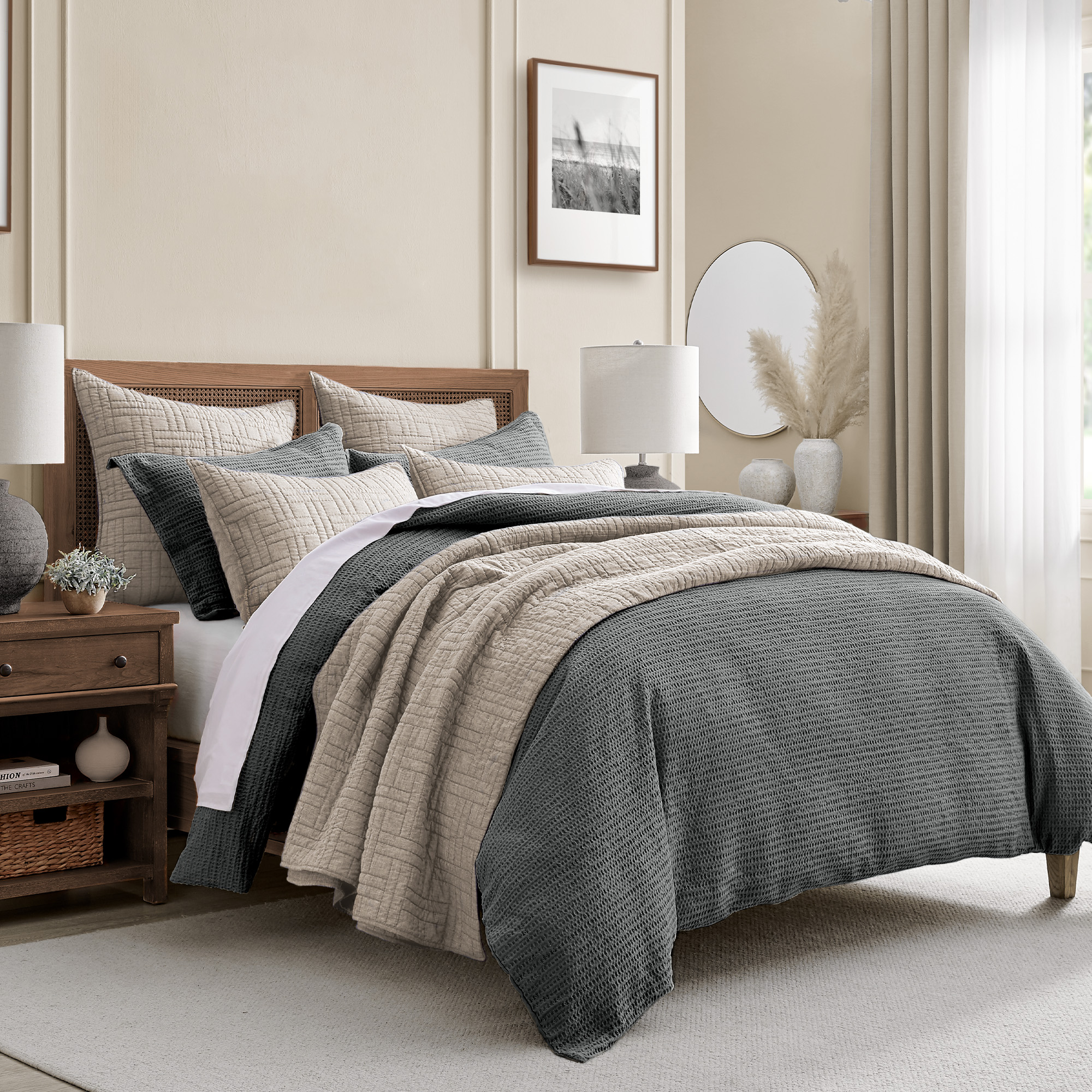 Cloud Waffle Duvet Set - Levtex Home - Picture 34 of 96
