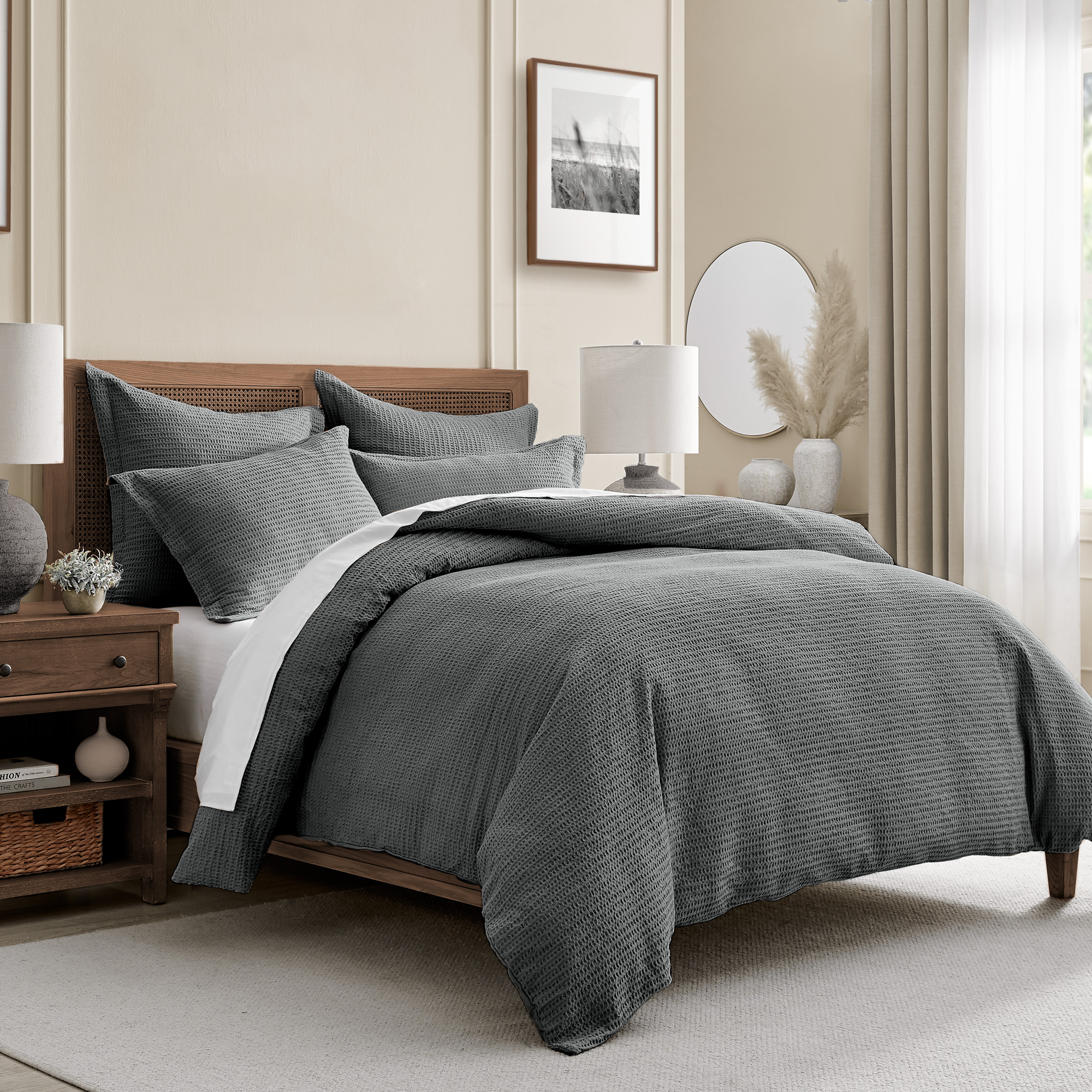 Cloud Waffle Duvet Set - Levtex Home - Picture 35 of 96