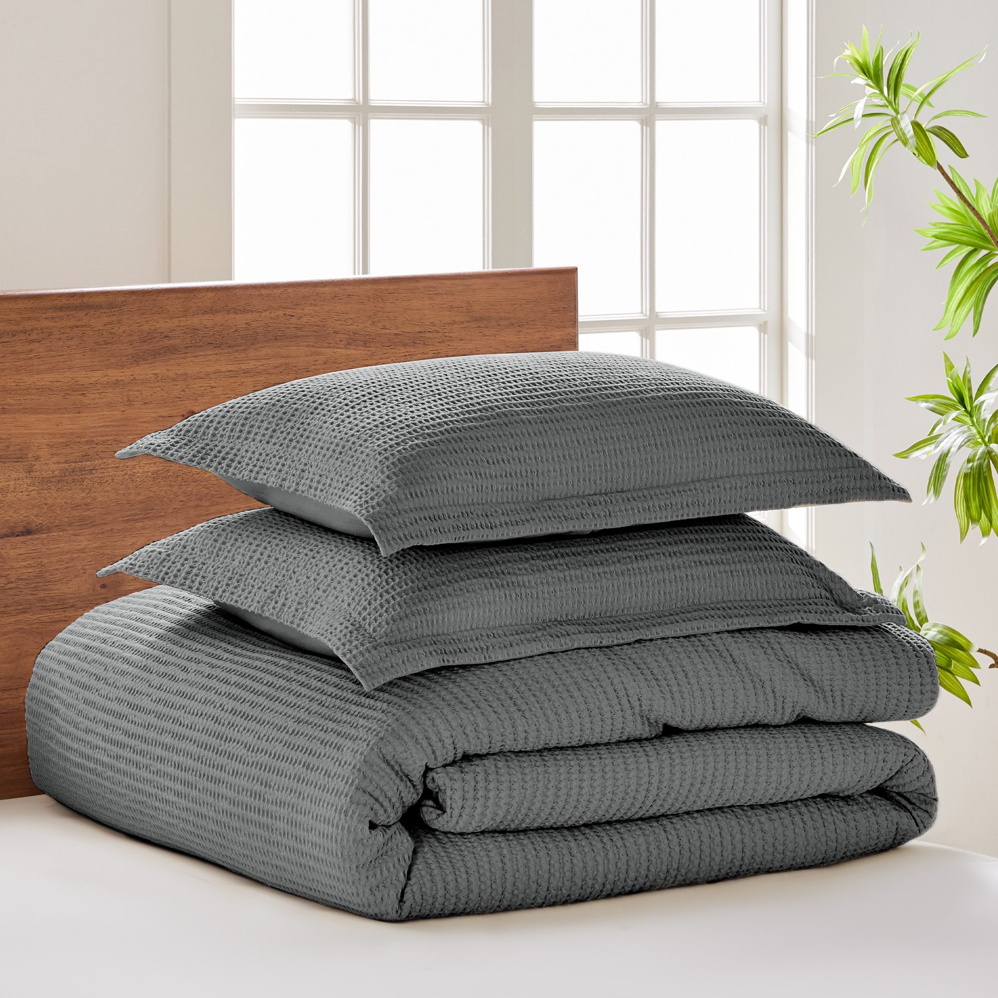 Cloud Waffle Duvet Set - Levtex Home - Picture 36 of 96