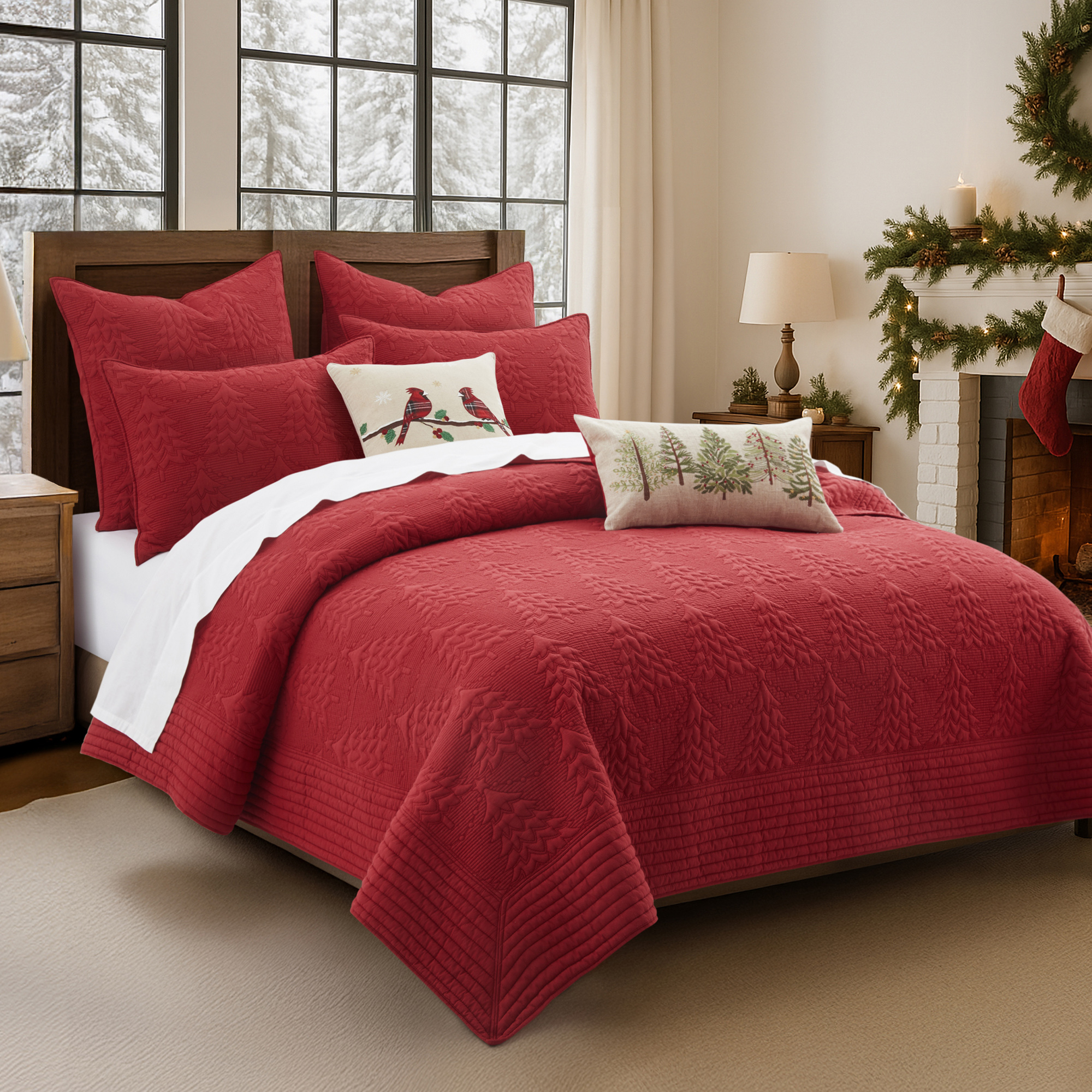 O Christmas Tree Quilt Set - Levtex Home - 第 16/23 張圖片