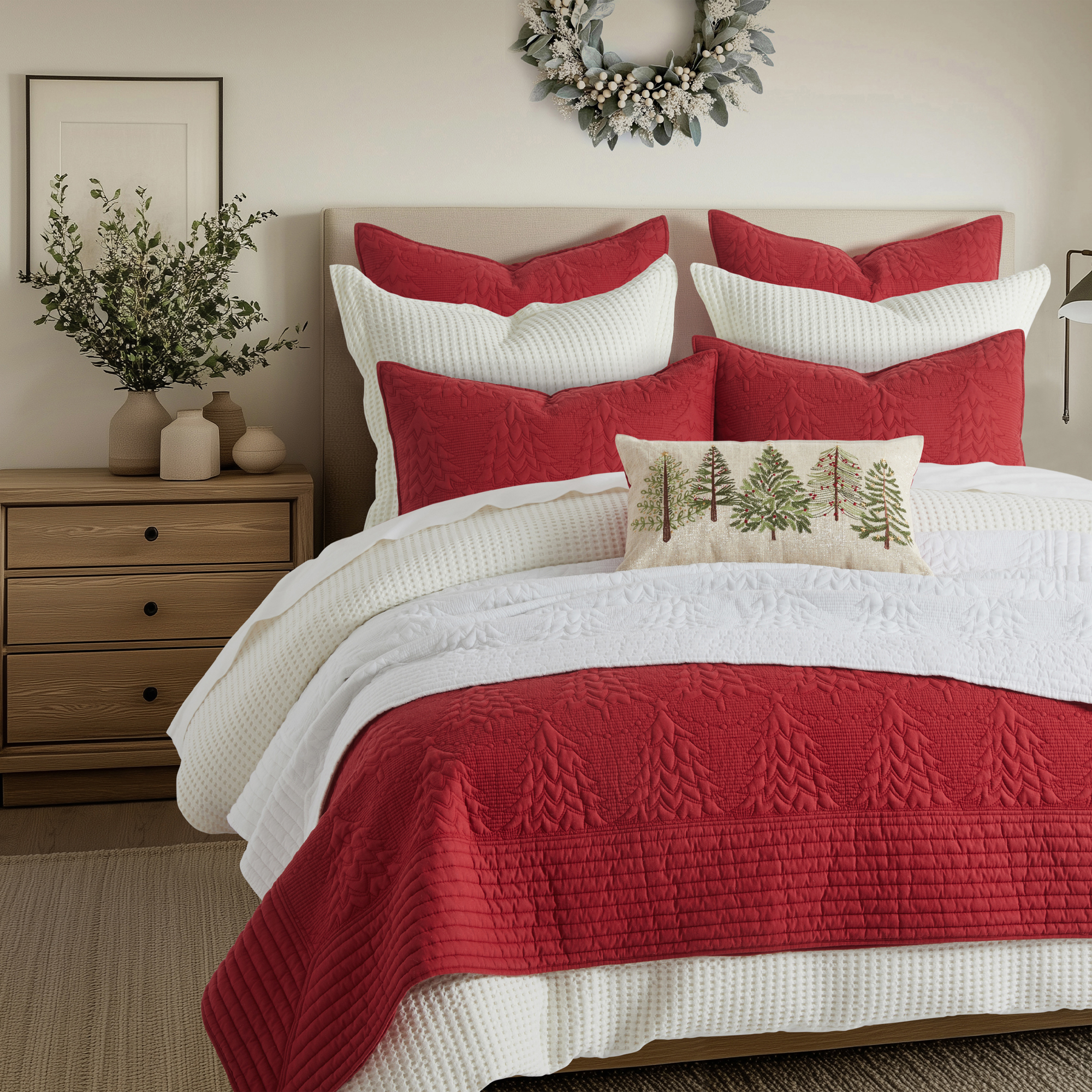 O Christmas Tree Quilt Set - Levtex Home - 第 17/23 張圖片