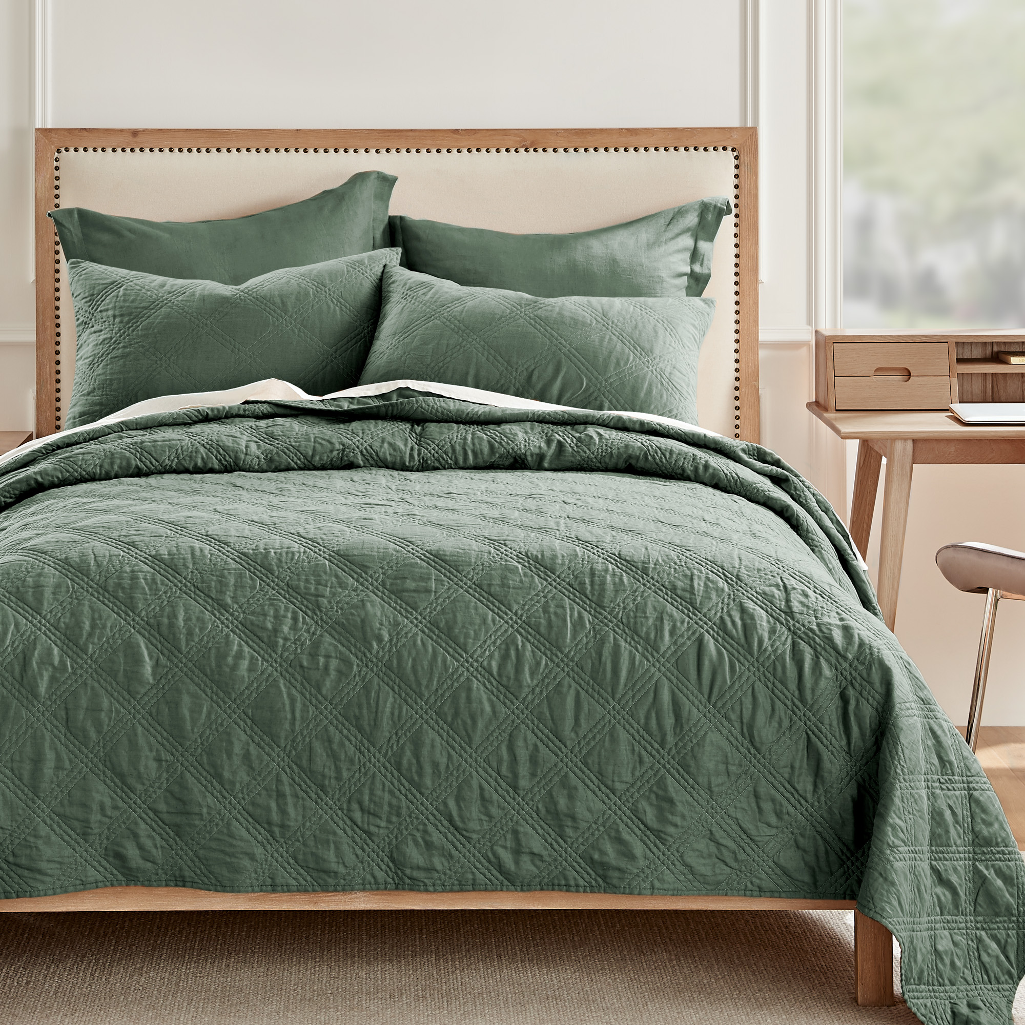 Silla acolchada de lino - hogar Levtex - Imagen 17 de 35