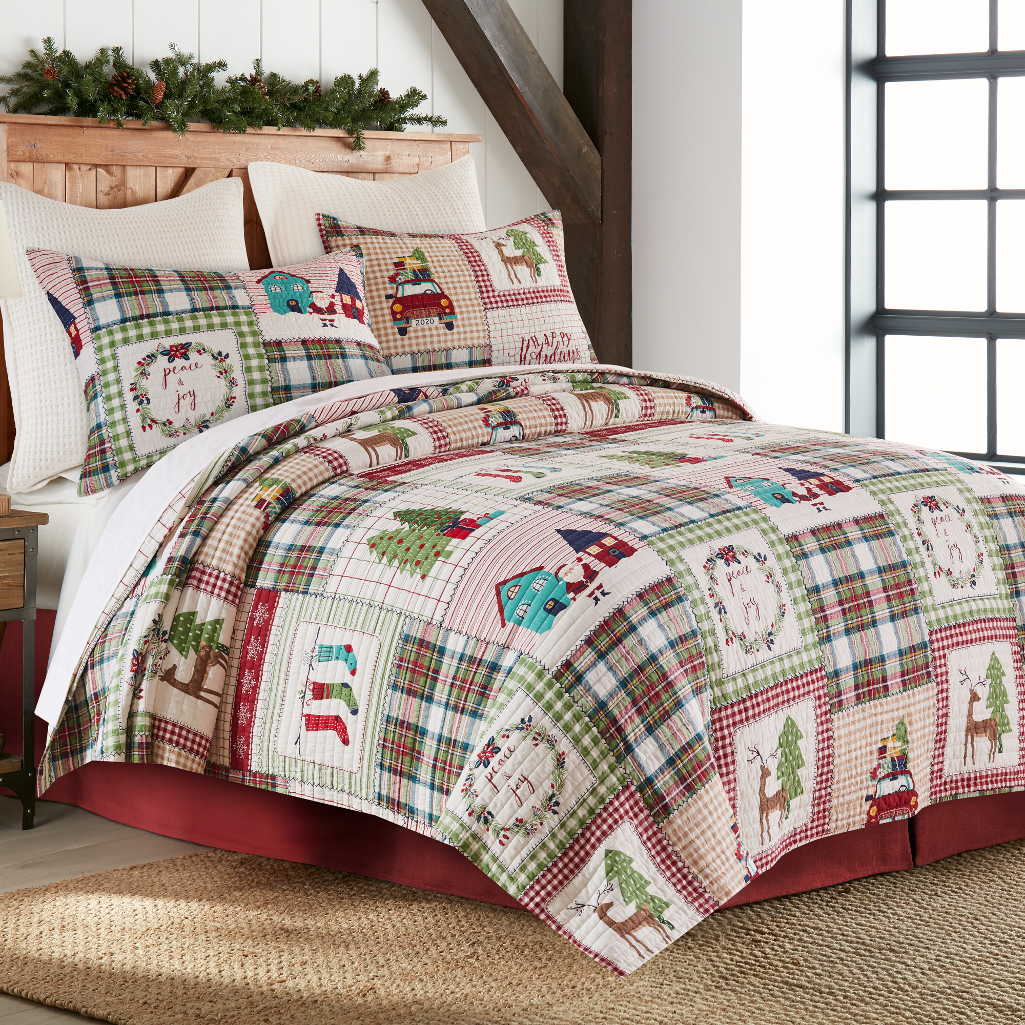 Set Trapunta Casa per Natale - Levtex Home - Foto 7 di 11