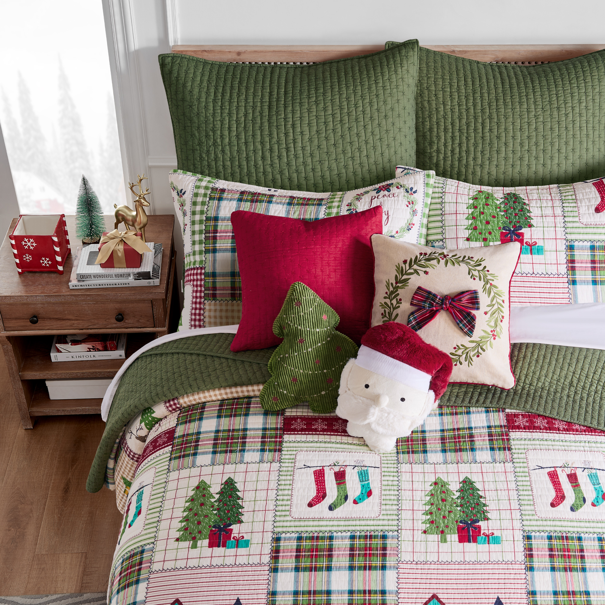 Set Trapunta Casa per Natale - Levtex Home - Foto 8 di 11