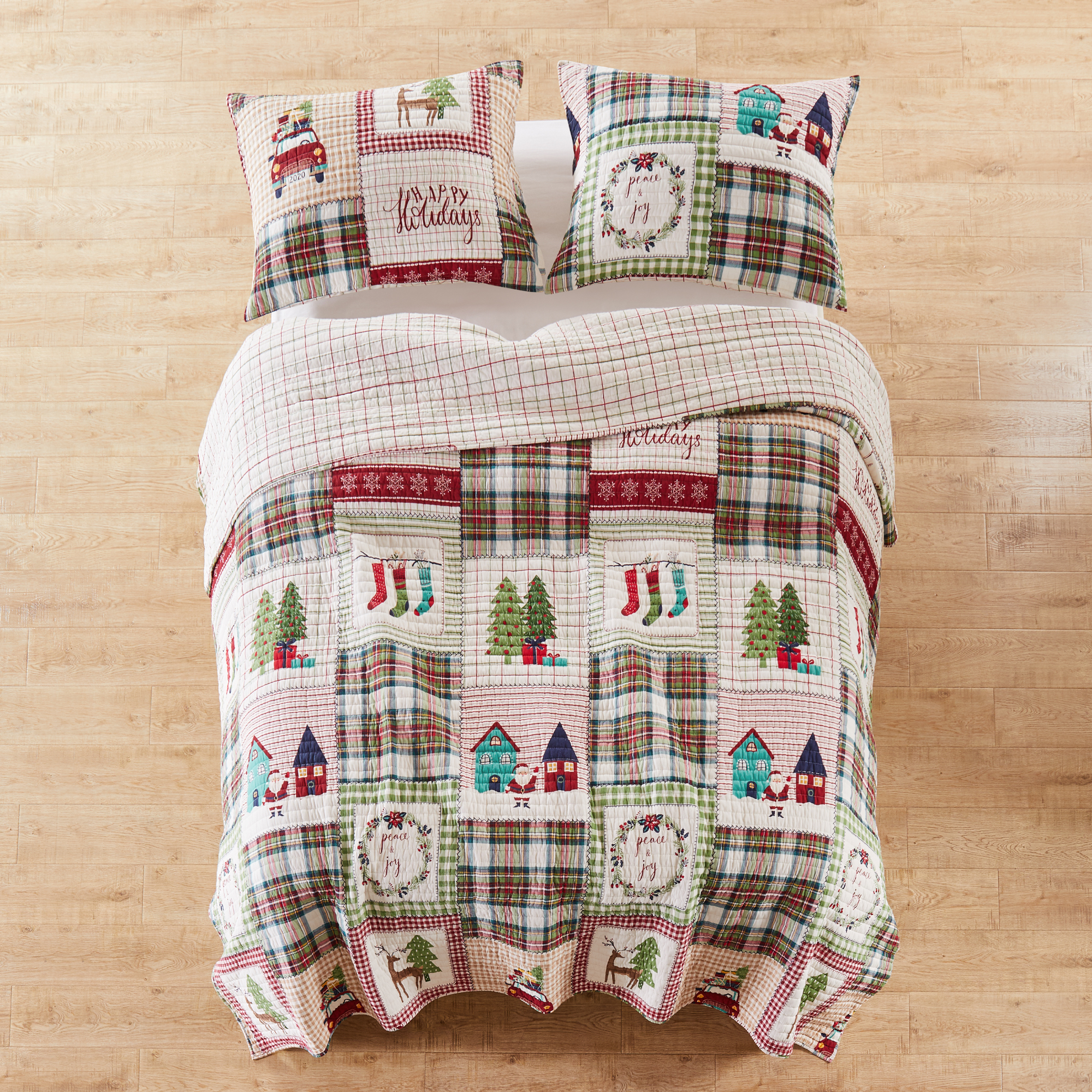 Set Trapunta Casa per Natale - Levtex Home - Foto 10 di 11