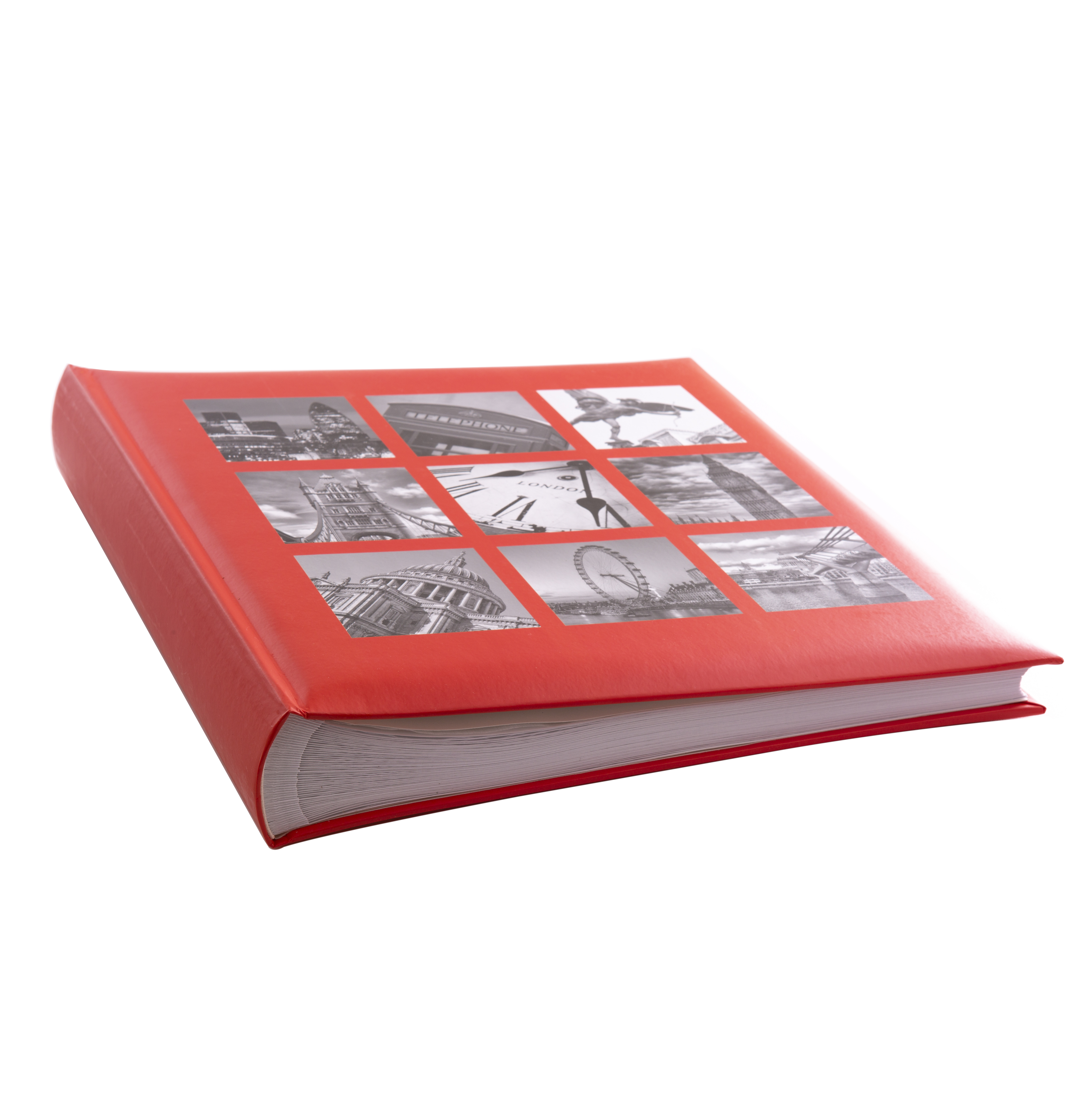 Kenro London Red Traditional Photo Album with 100 Pages 29x32cm Scrapbook - Picture 10 of 17