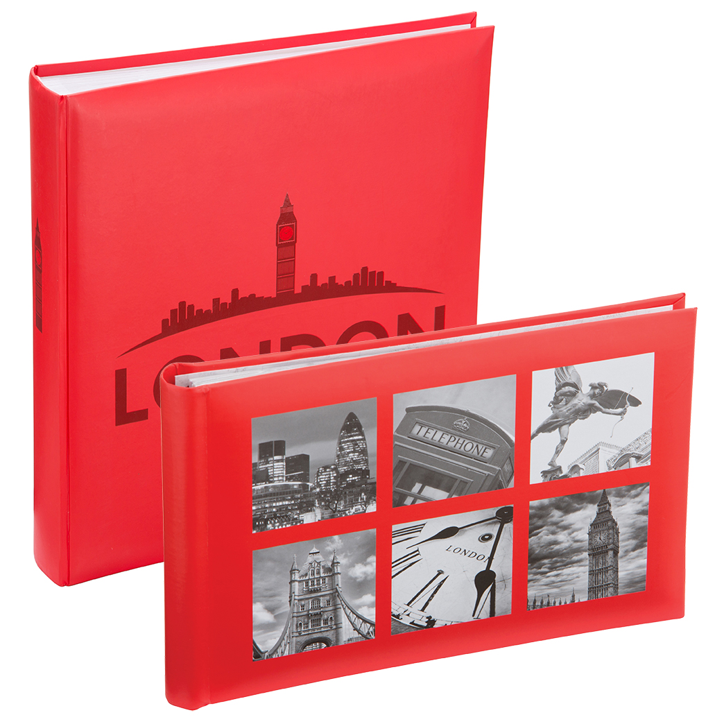 Kenro London Red Traditional Photo Album with 100 Pages 29x32cm Scrapbook - Picture 17 of 17